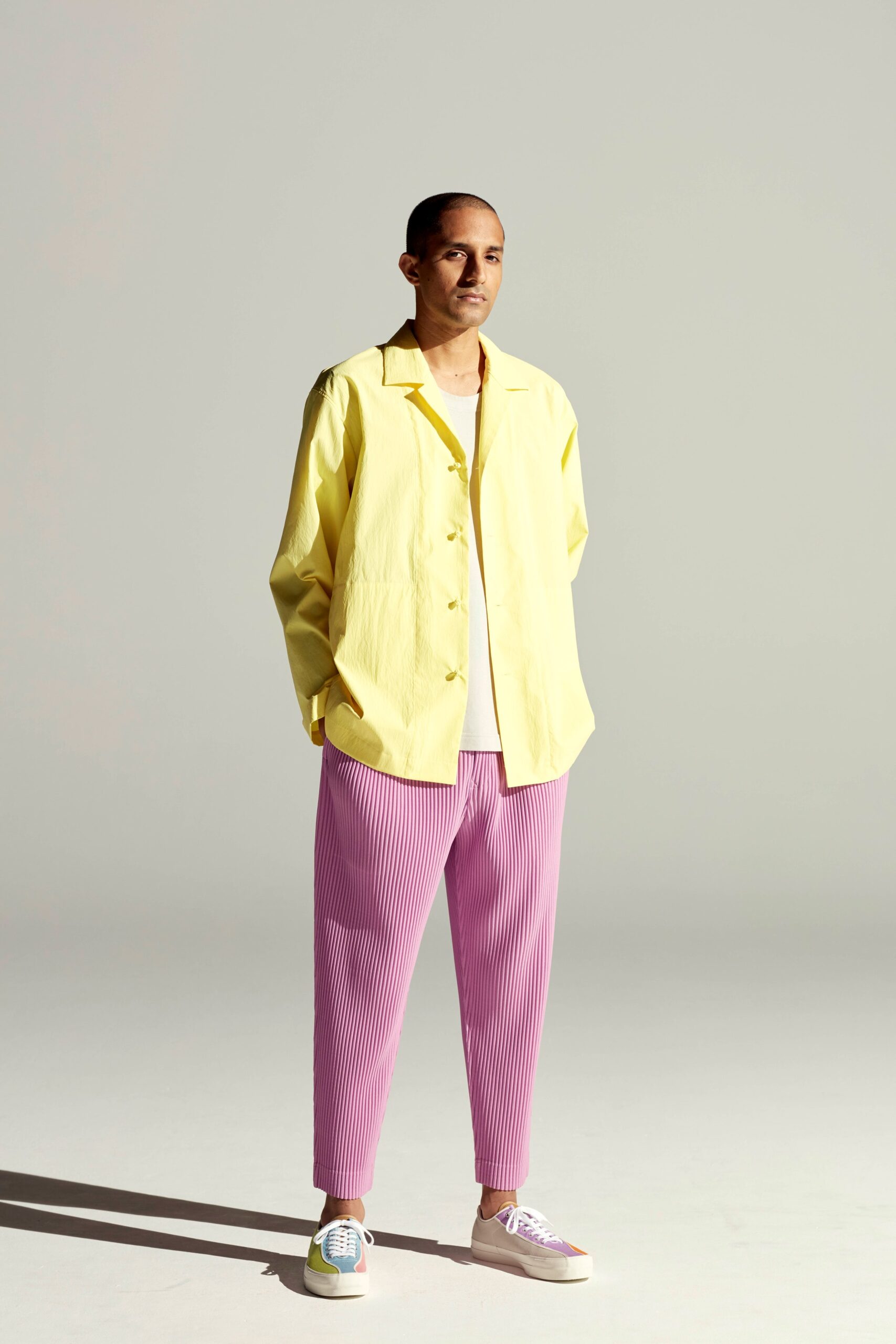 Homme Plissé Issey Miyake S/S 22 Menswear Look 21