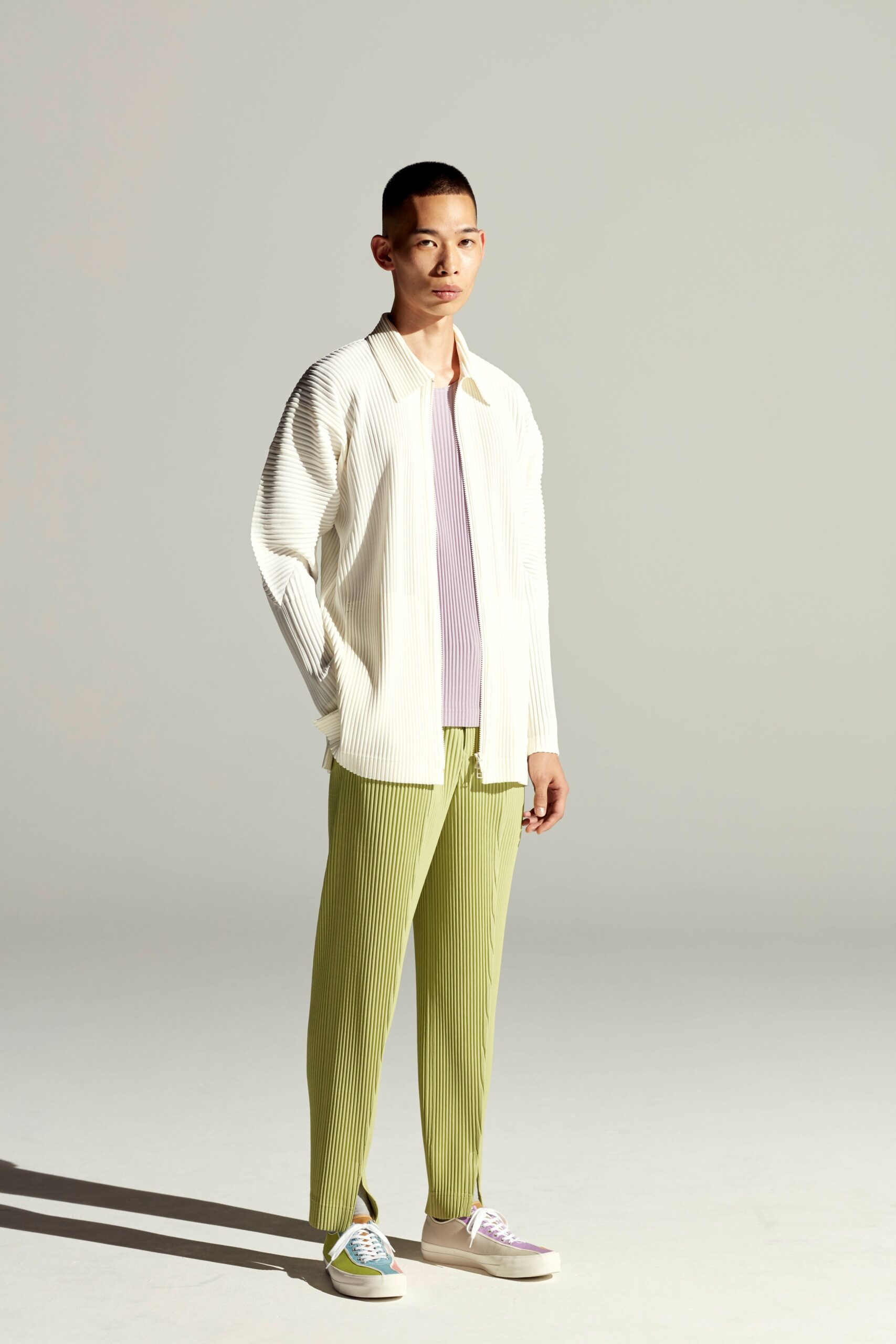 Homme Plissé Issey Miyake S/S 22 Menswear Look 22