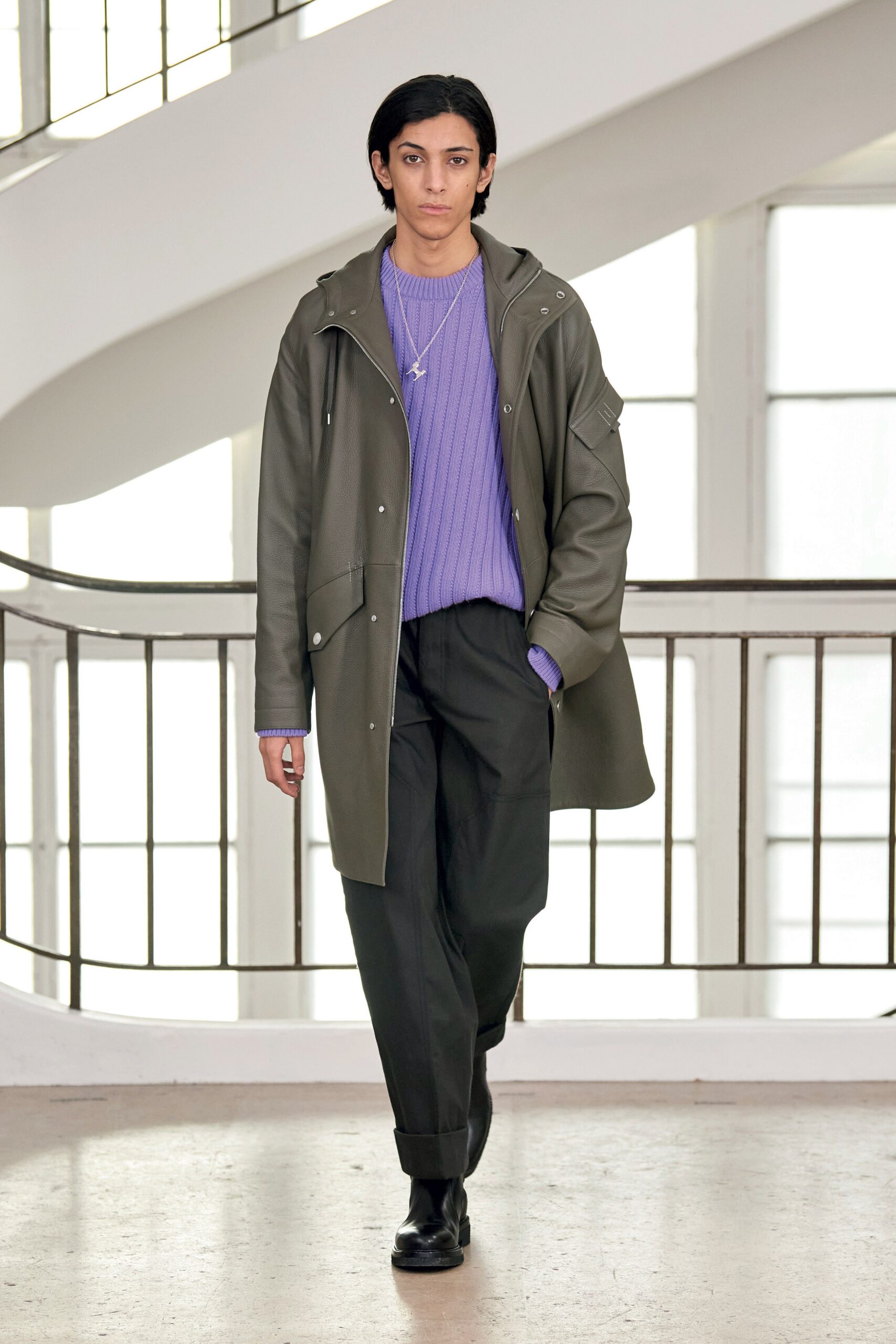 Hermès F/W 21 Menswear Look 24