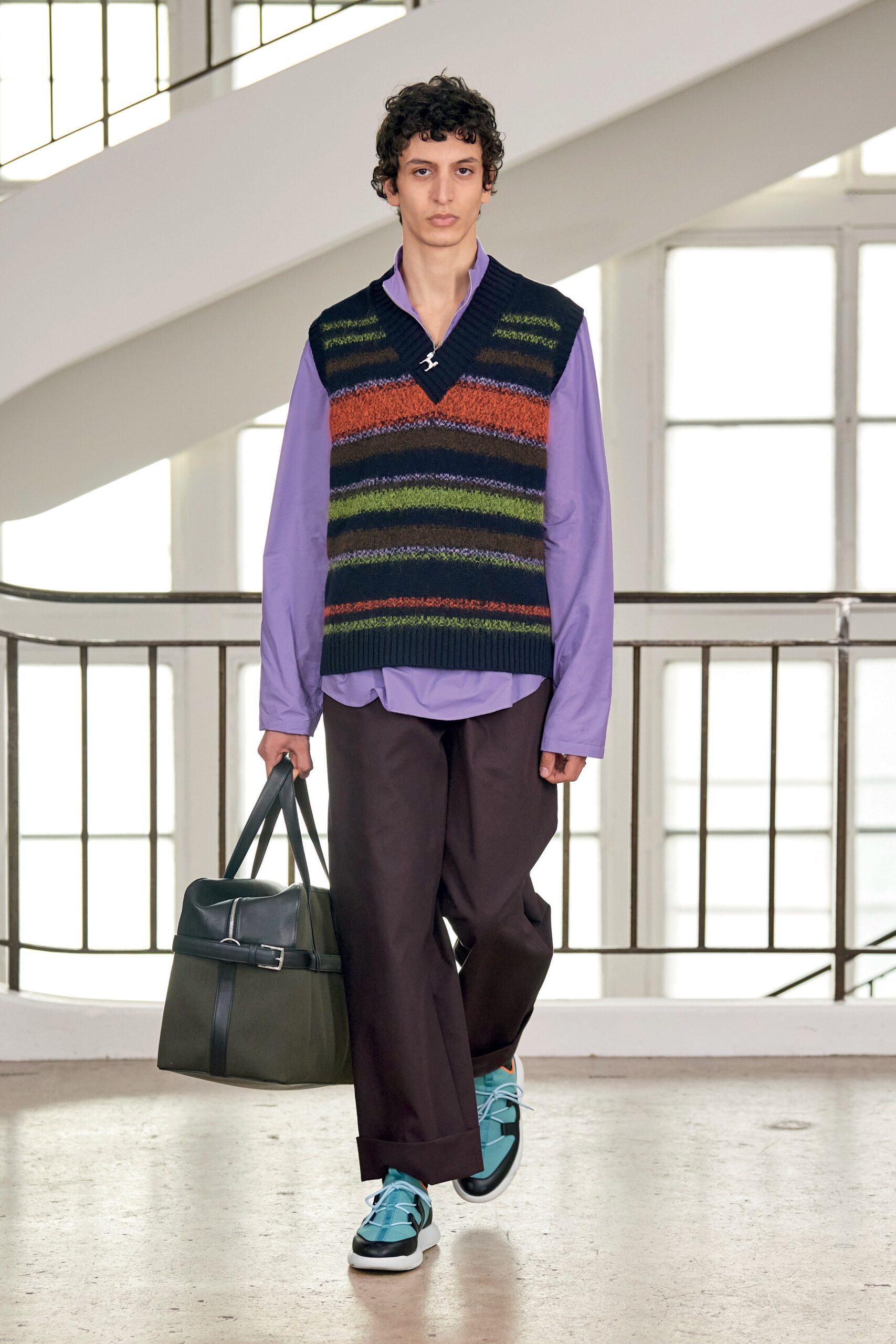 Hermès F/W 21 Menswear Look 25