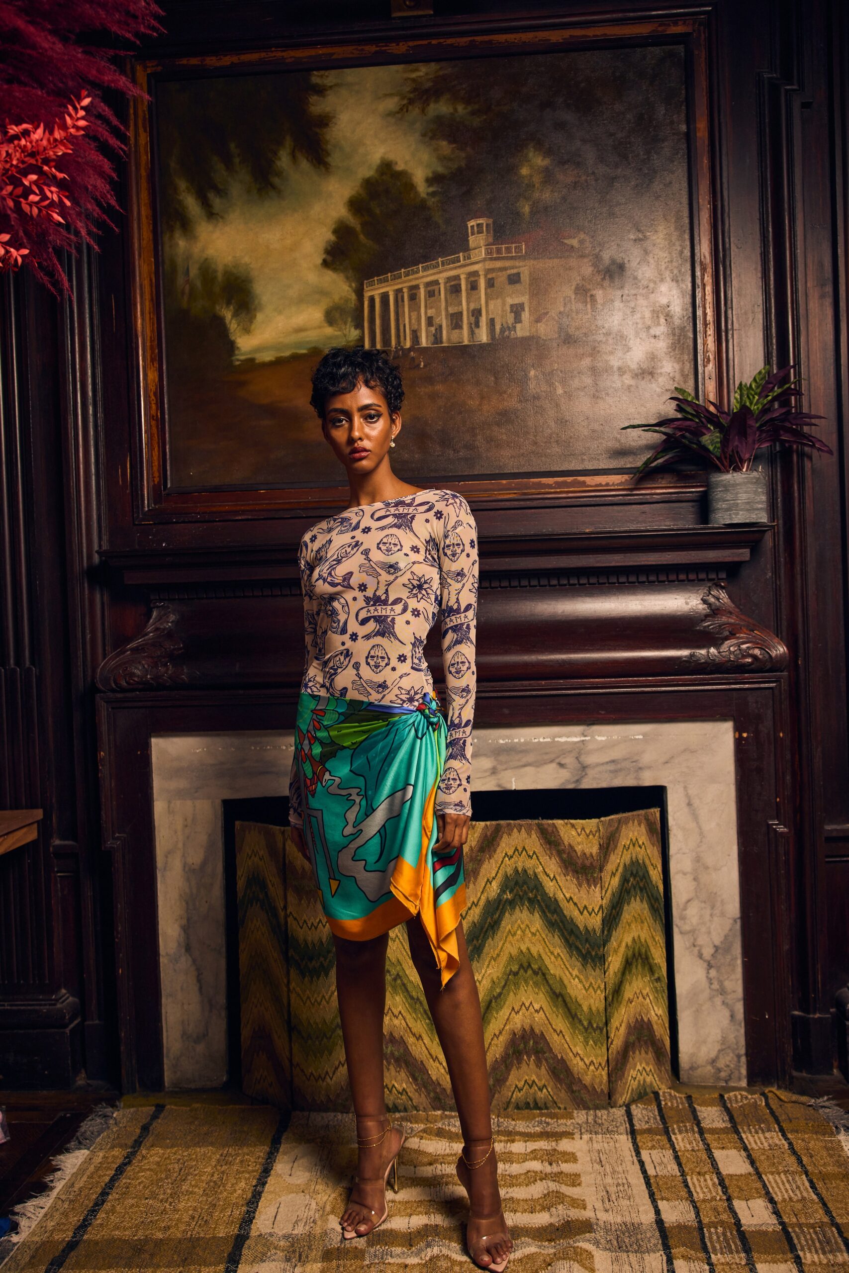 House of Aama S/S 22 Look 25