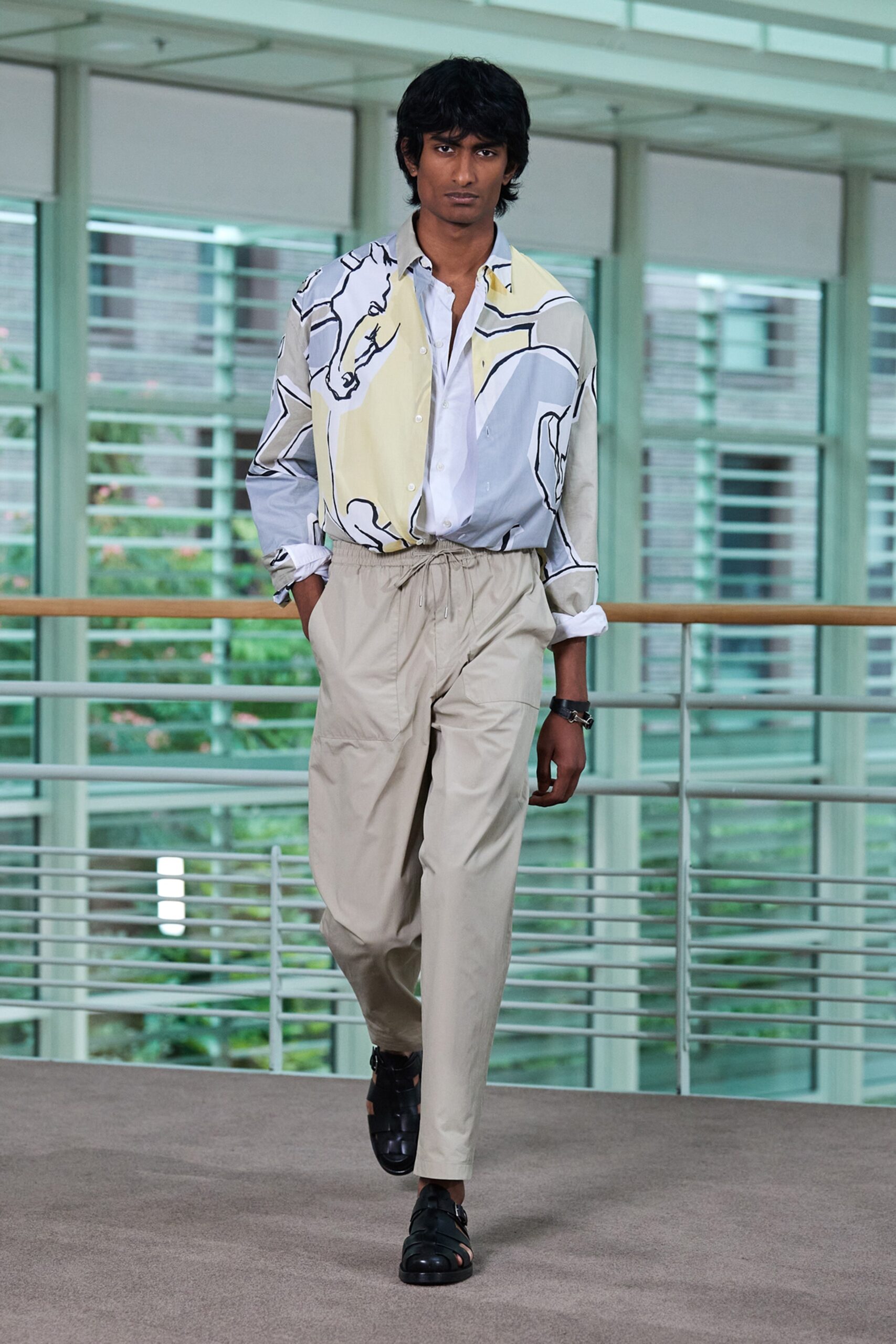 Hermès S/S 21 Menswear Look 27
