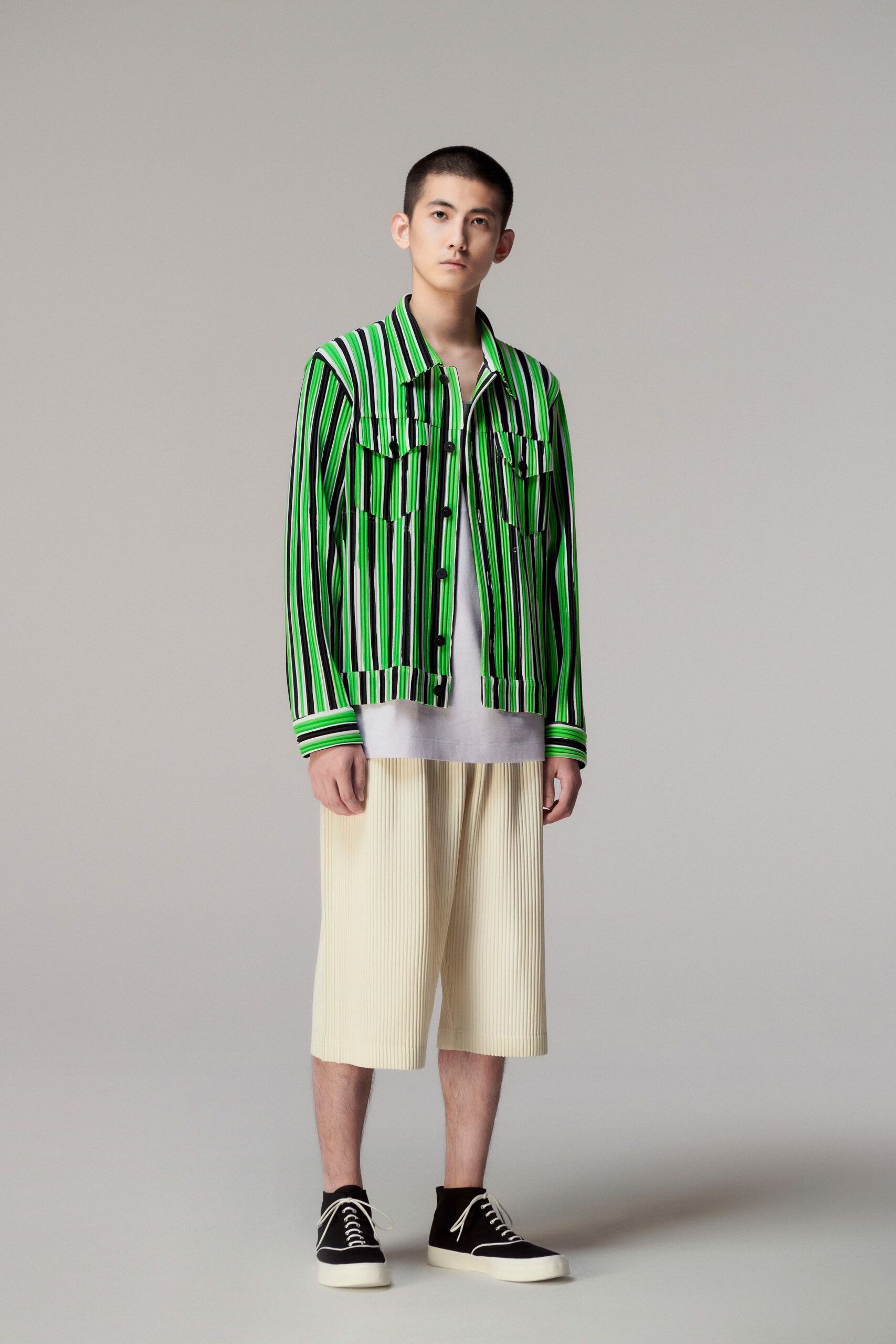 Homme Plissé Issey Miyake S/S 21 Menswear Look 27