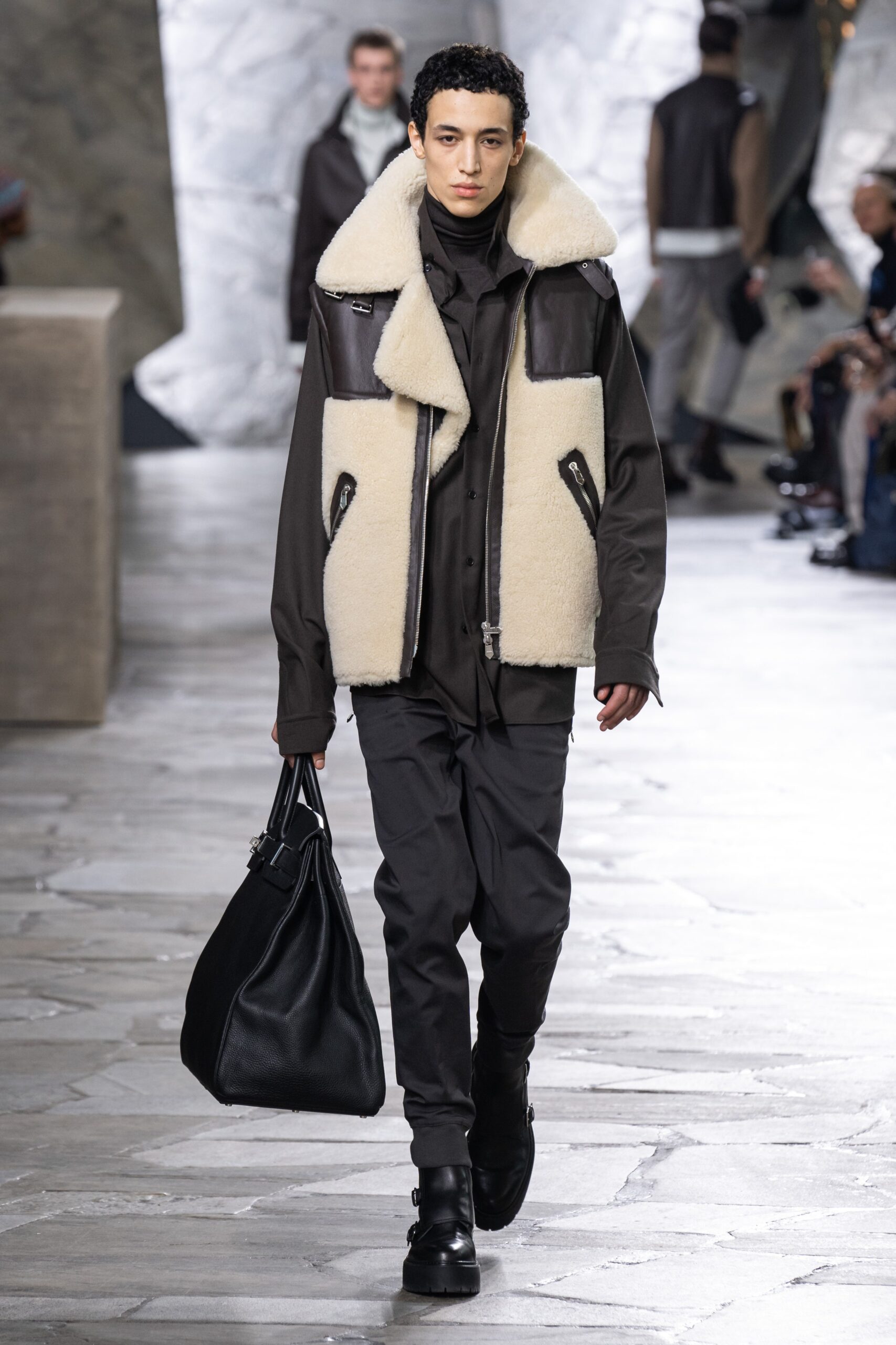 Hermès F/W 23 Menswear Look 28