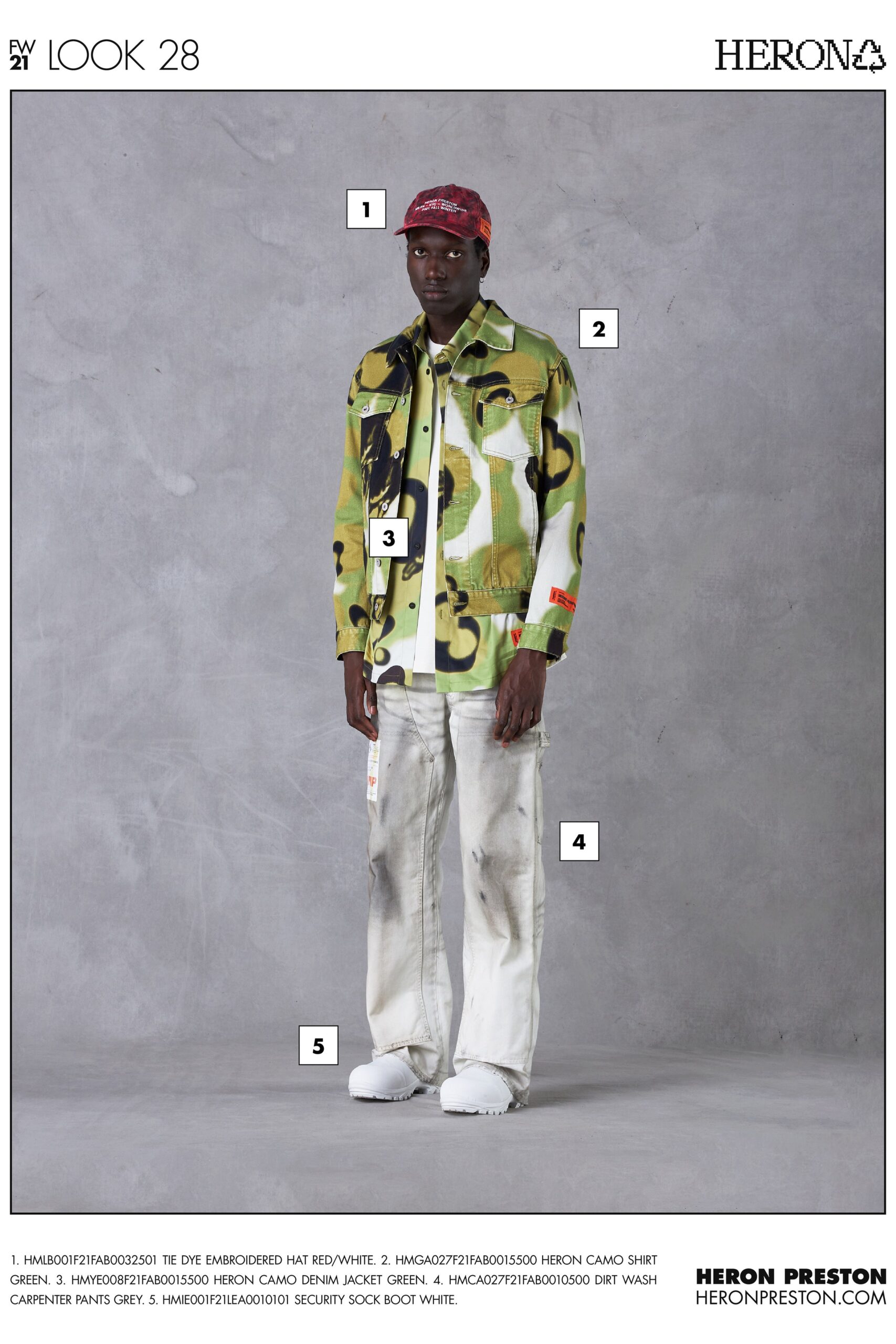 Heron Preston F/W 21 Menswear Look 28