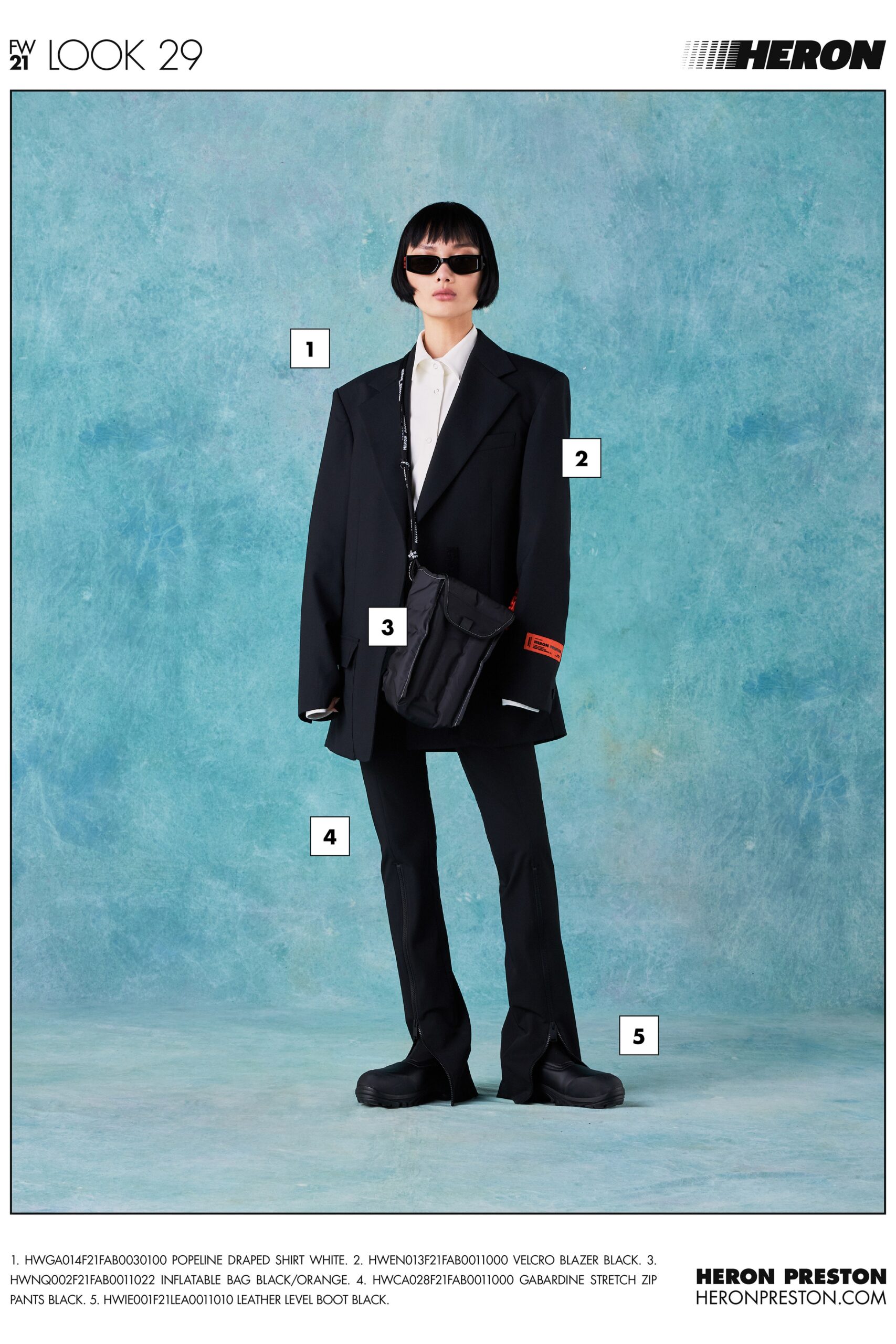 Heron Preston F/W 21 Menswear Look 29