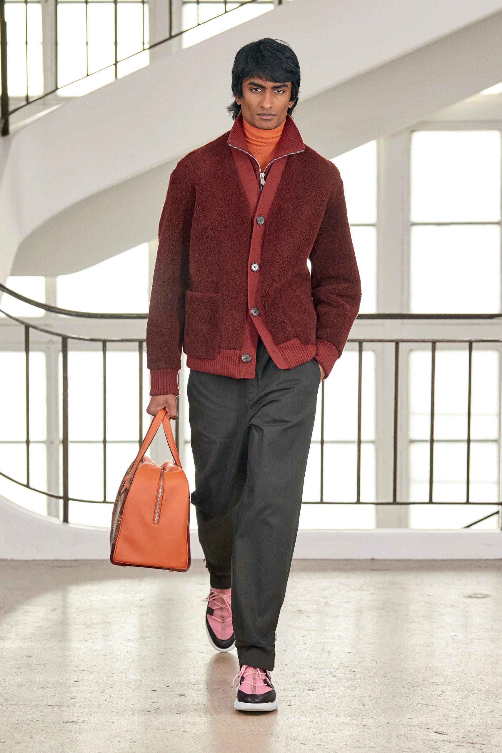 Hermès F/W 21 Menswear Look 33