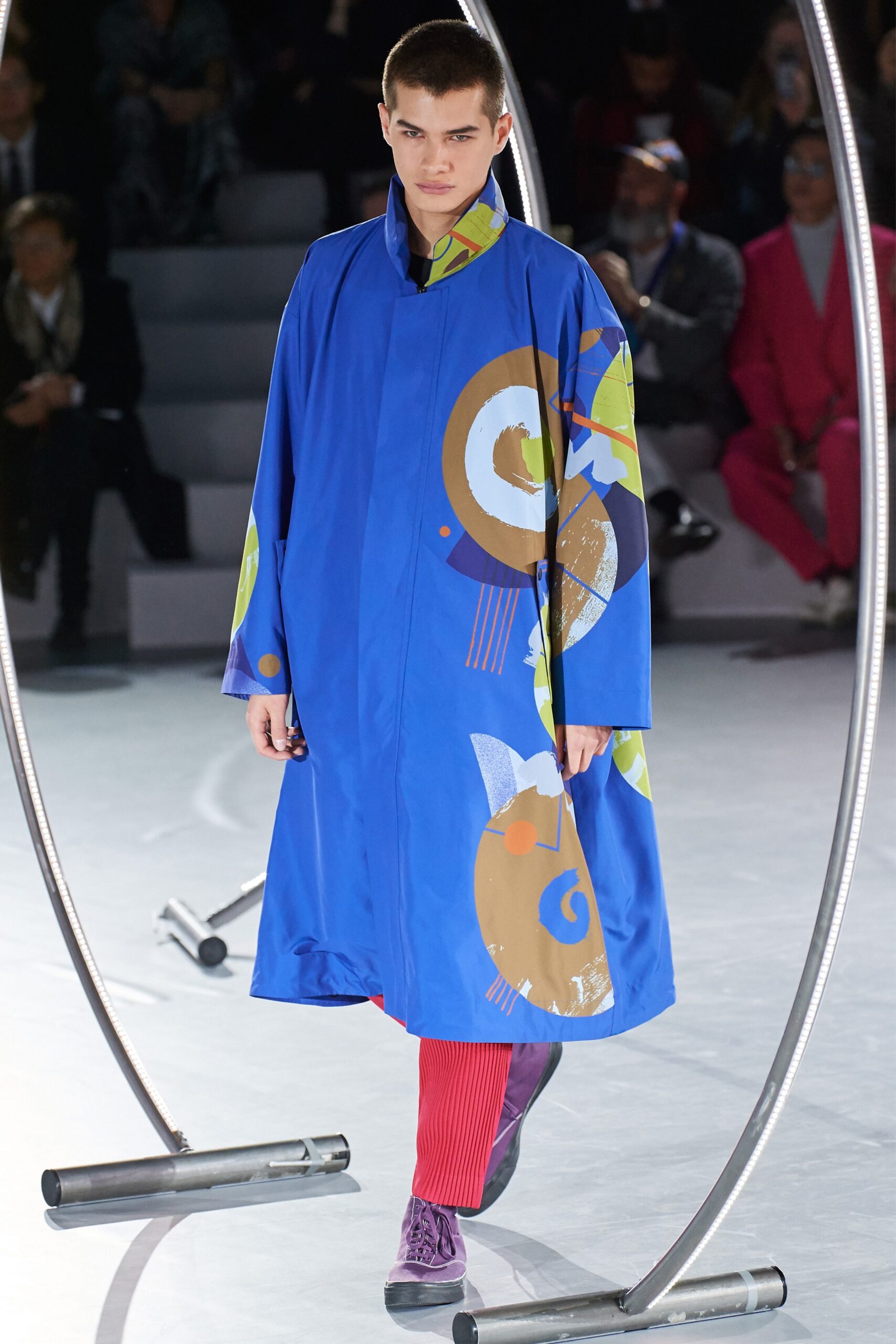 Homme Plissé Issey Miyake F/W 20 Menswear Look 33