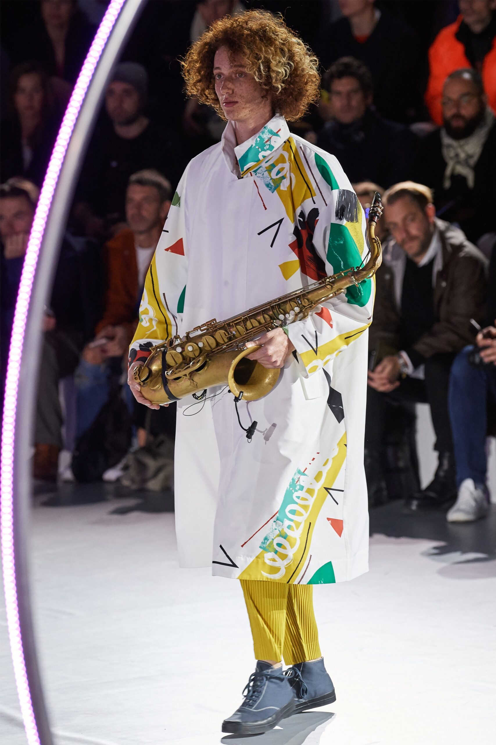 Homme Plissé Issey Miyake F/W 20 Menswear Look 34