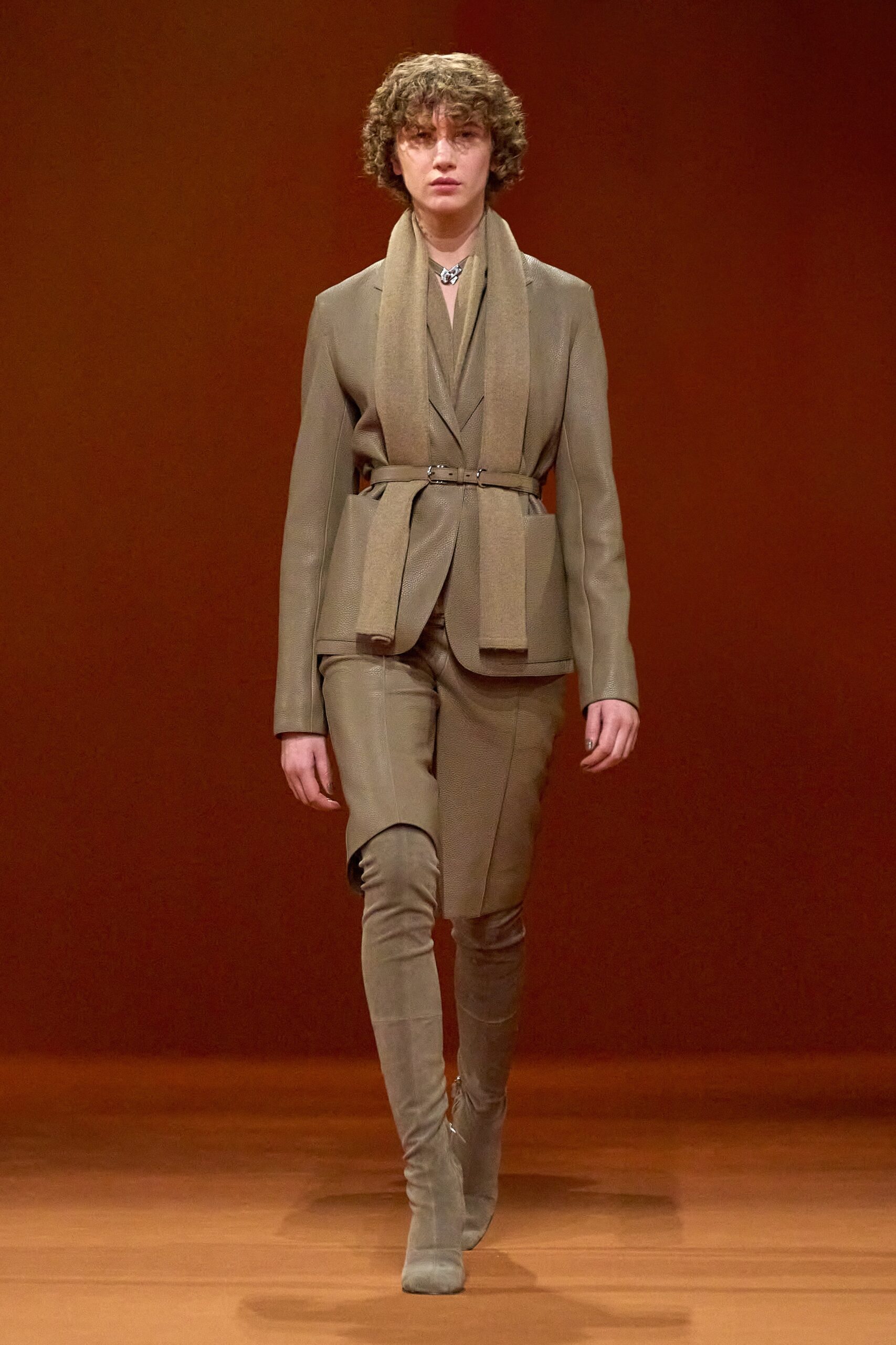 Hermès F/W 23 Look 40