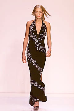 Halston S/S 01 Look 49