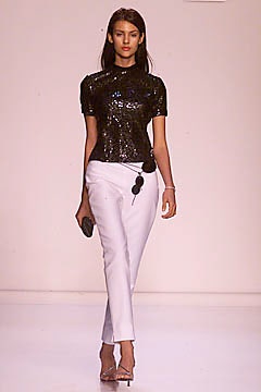 Halston S/S 01 Look 50