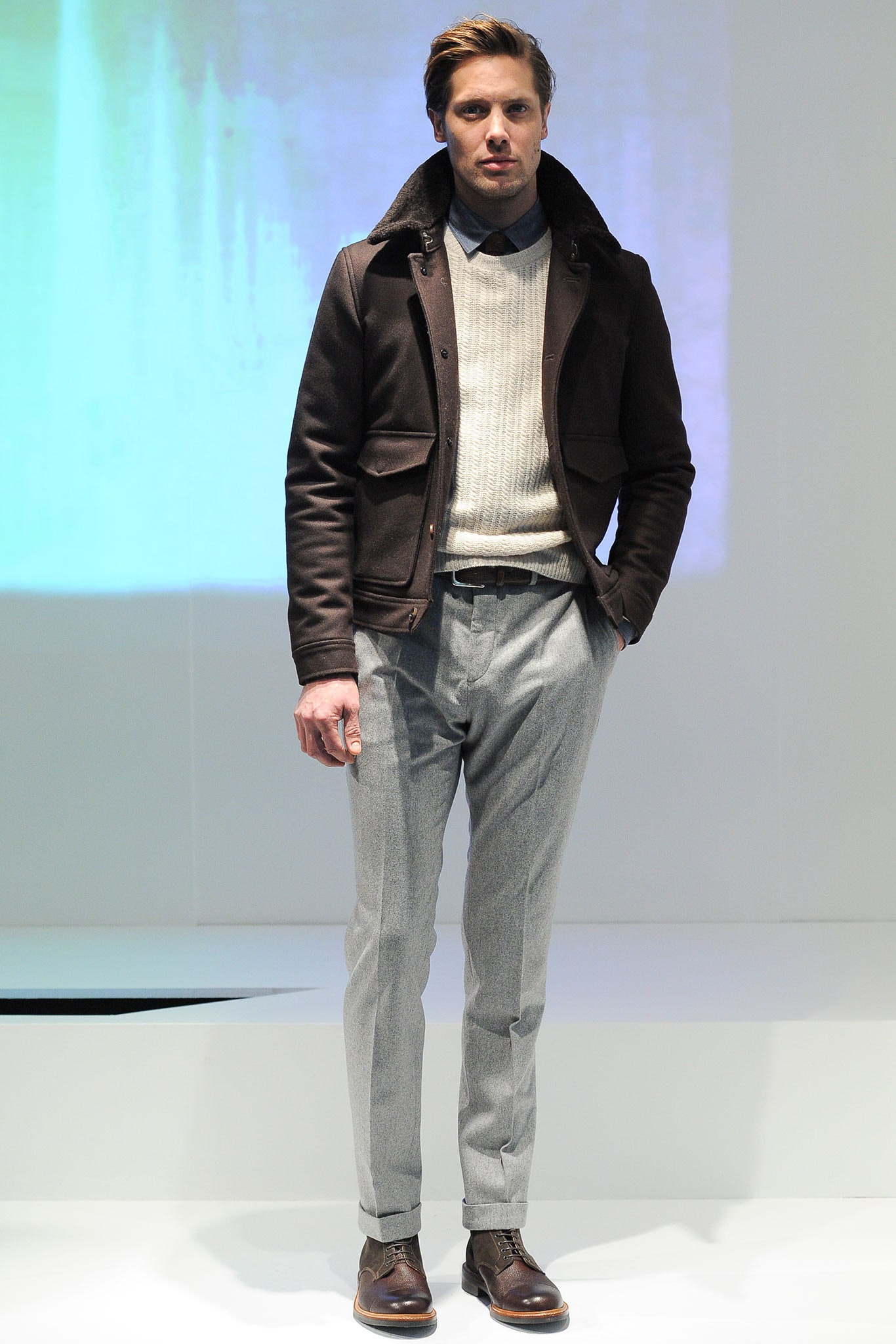 Hardy Amies F/W 14 Menswear Look 2