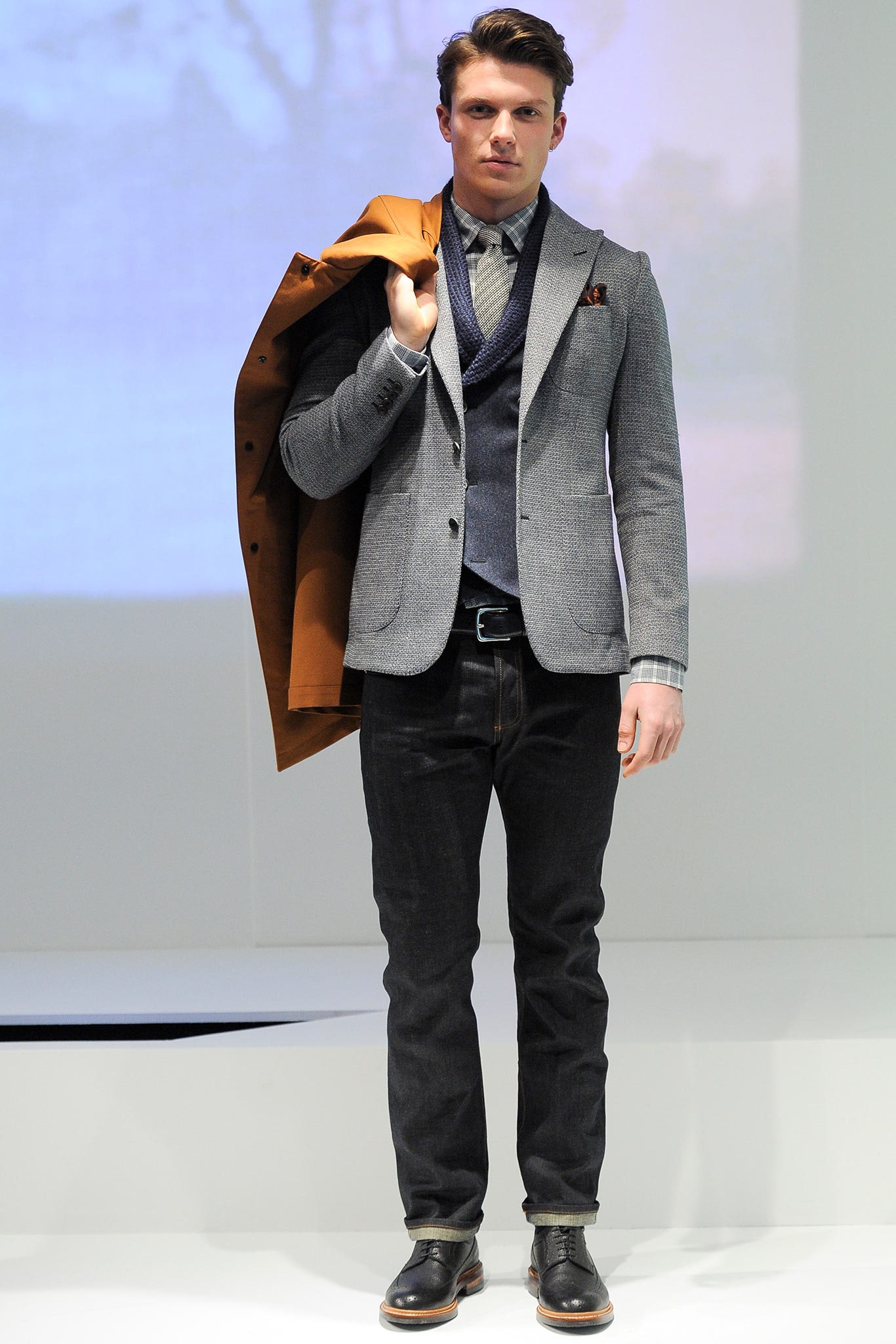 Hardy Amies F/W 14 Menswear Look 8