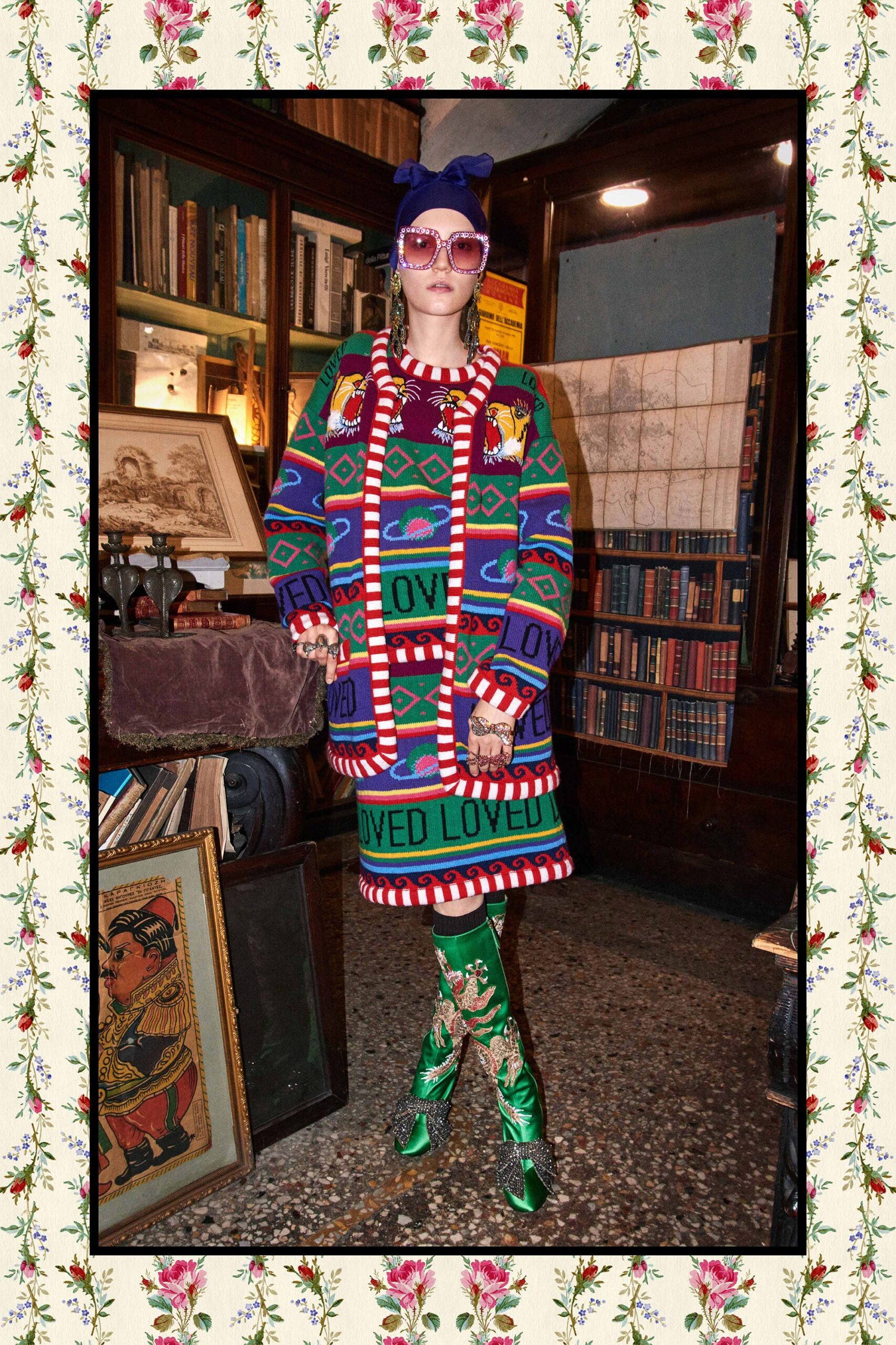 Gucci F/W 17 Look 53