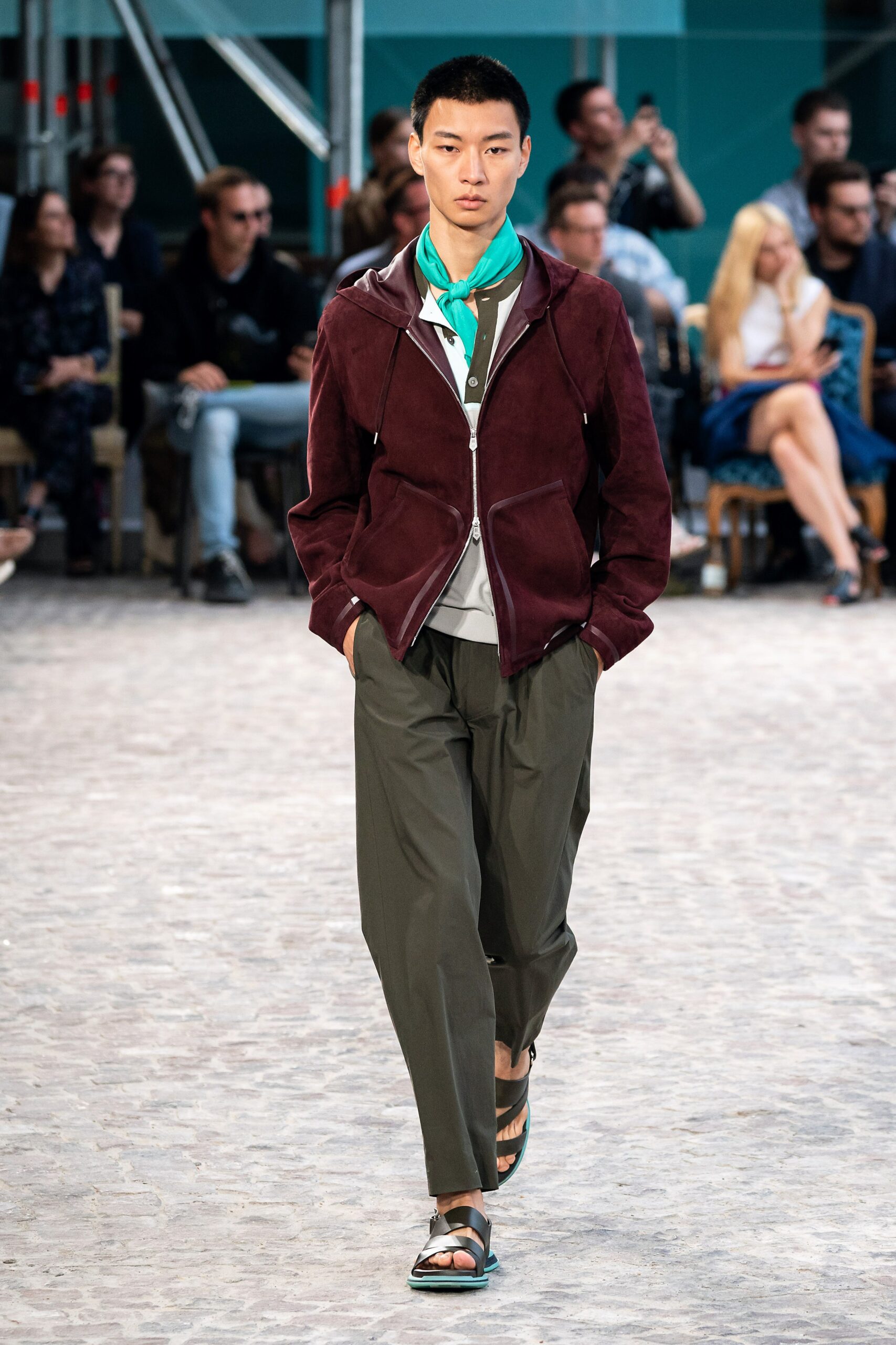 Hermès S/S 20 Menswear Look 3