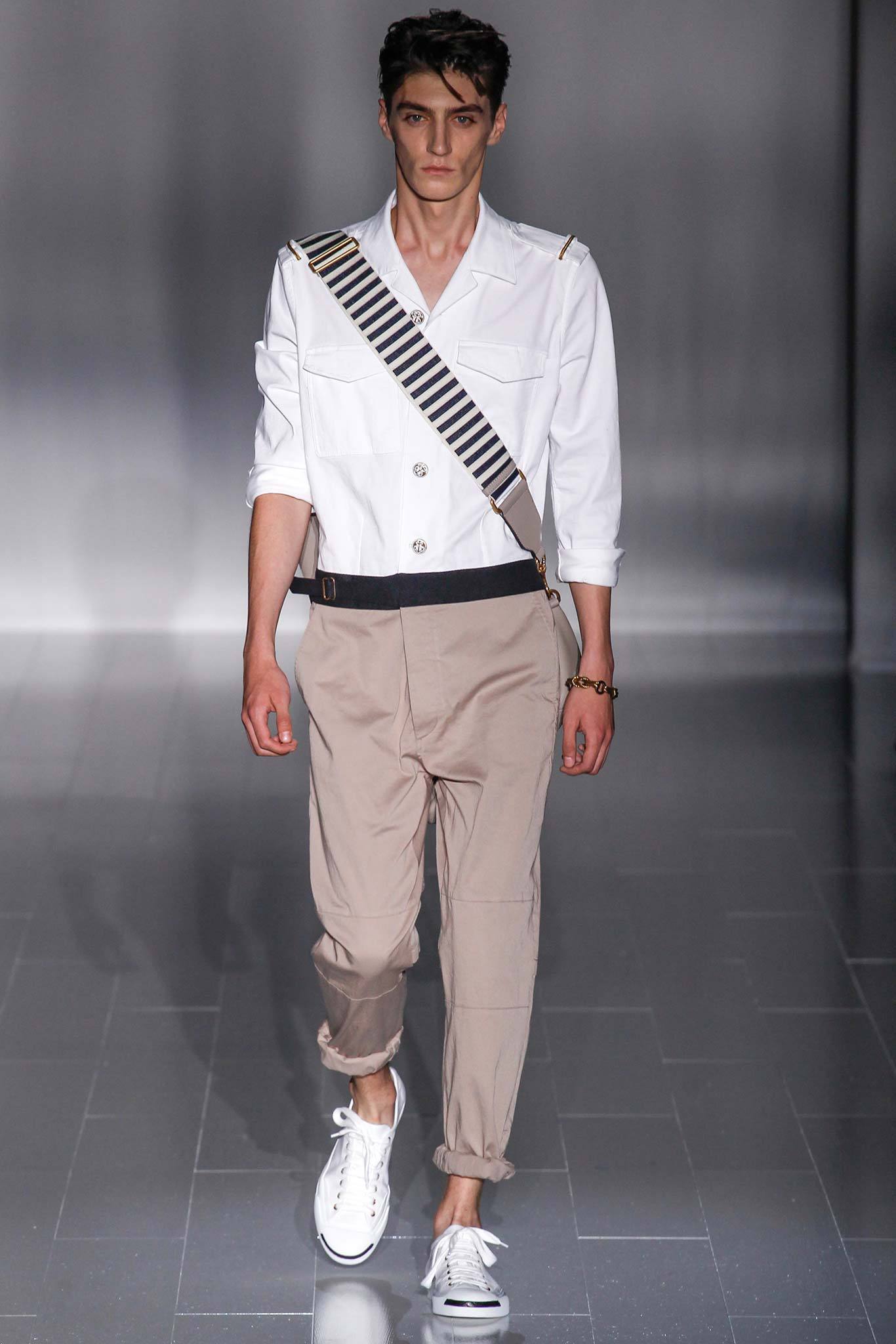 Gucci S/S 15 Menswear Look 1