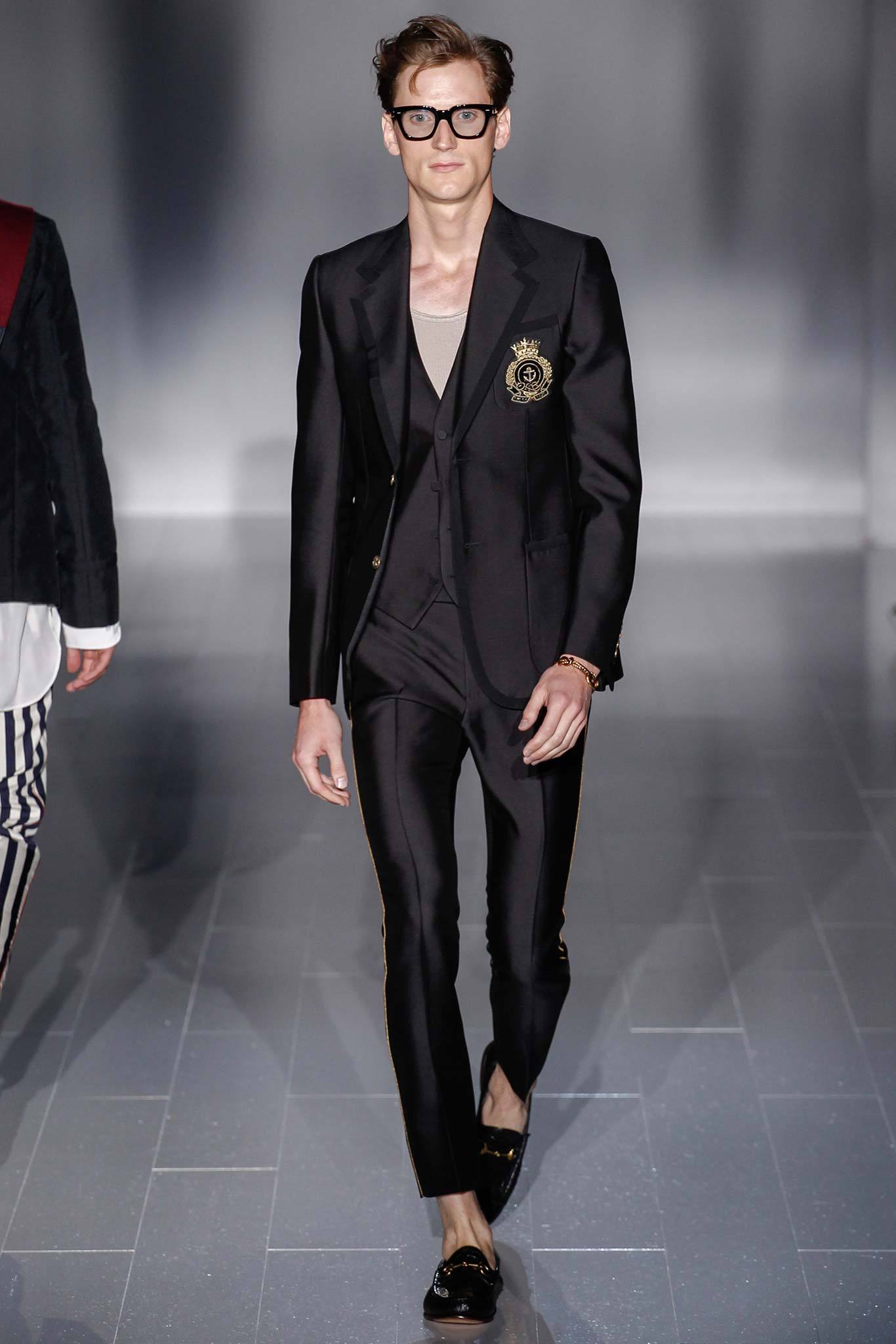 Gucci S/S 15 Menswear Look 3