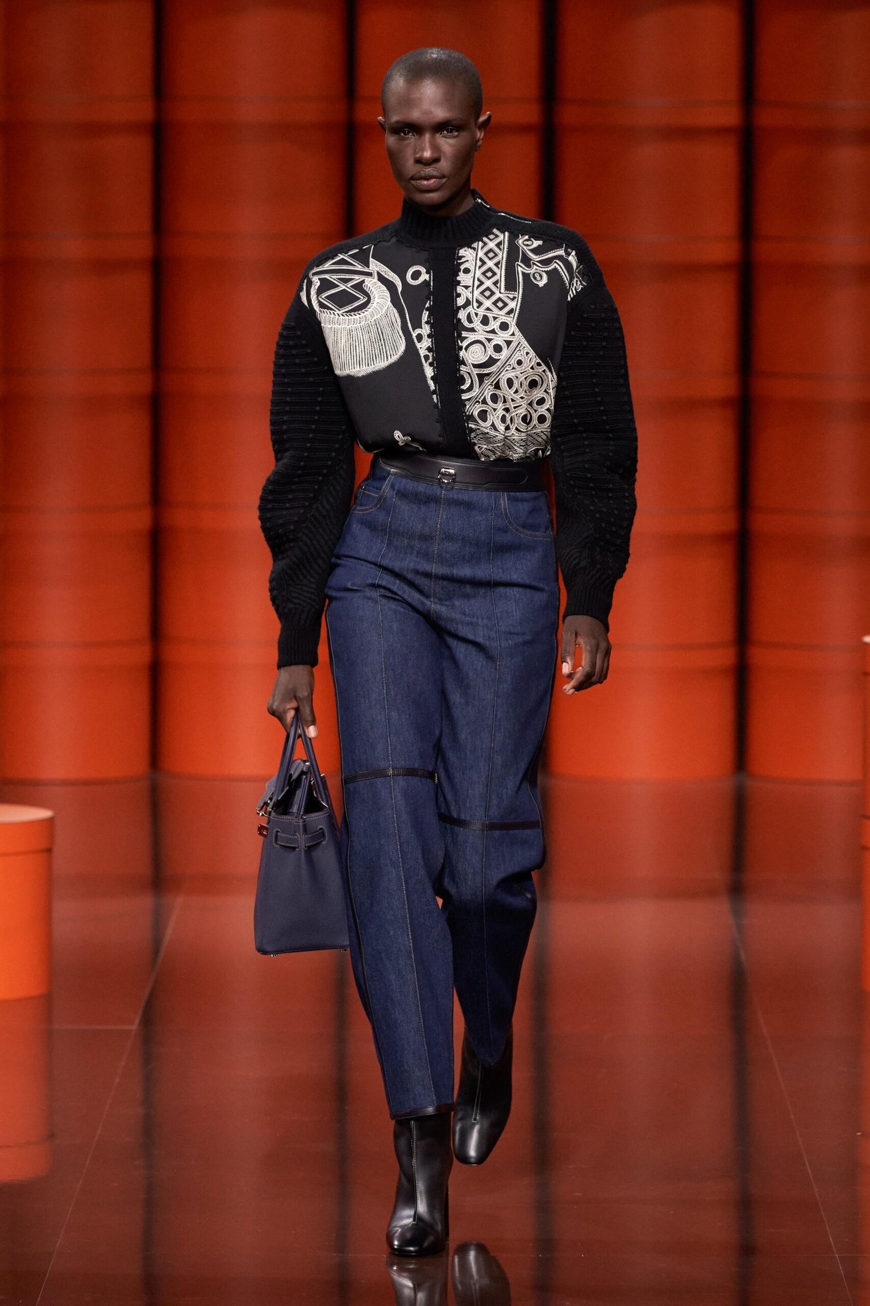 Hermès F/W 21 Look 4
