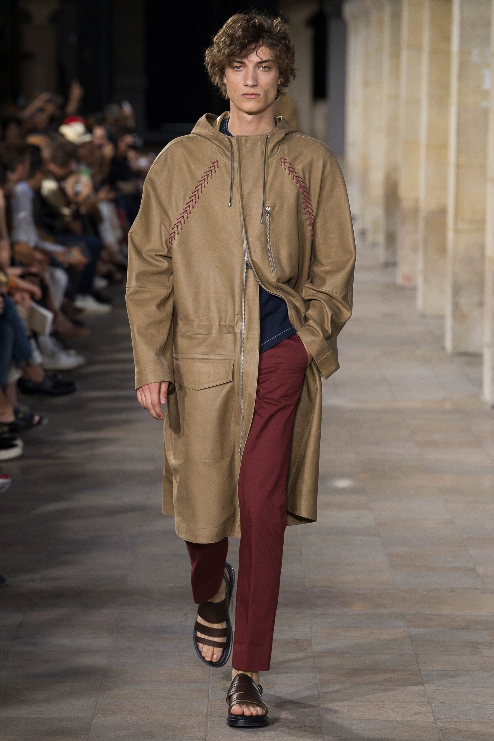 Hermès S/S 18 Menswear Look 4
