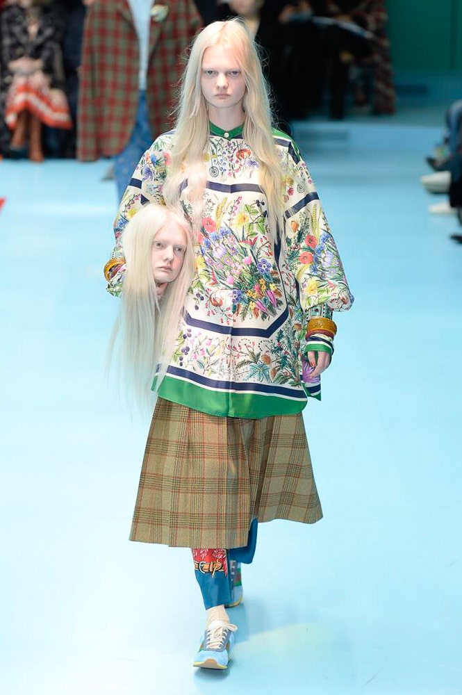 Gucci F/W 18 Menswear Look 1