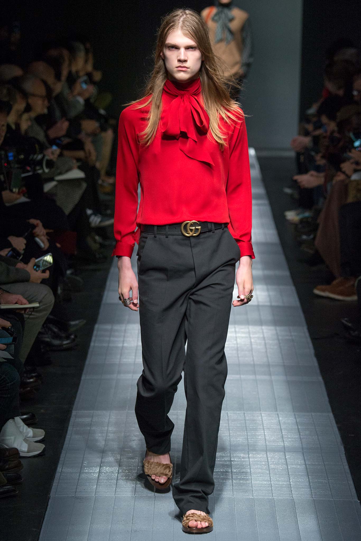 Gucci F/W 15 Menswear Look 1