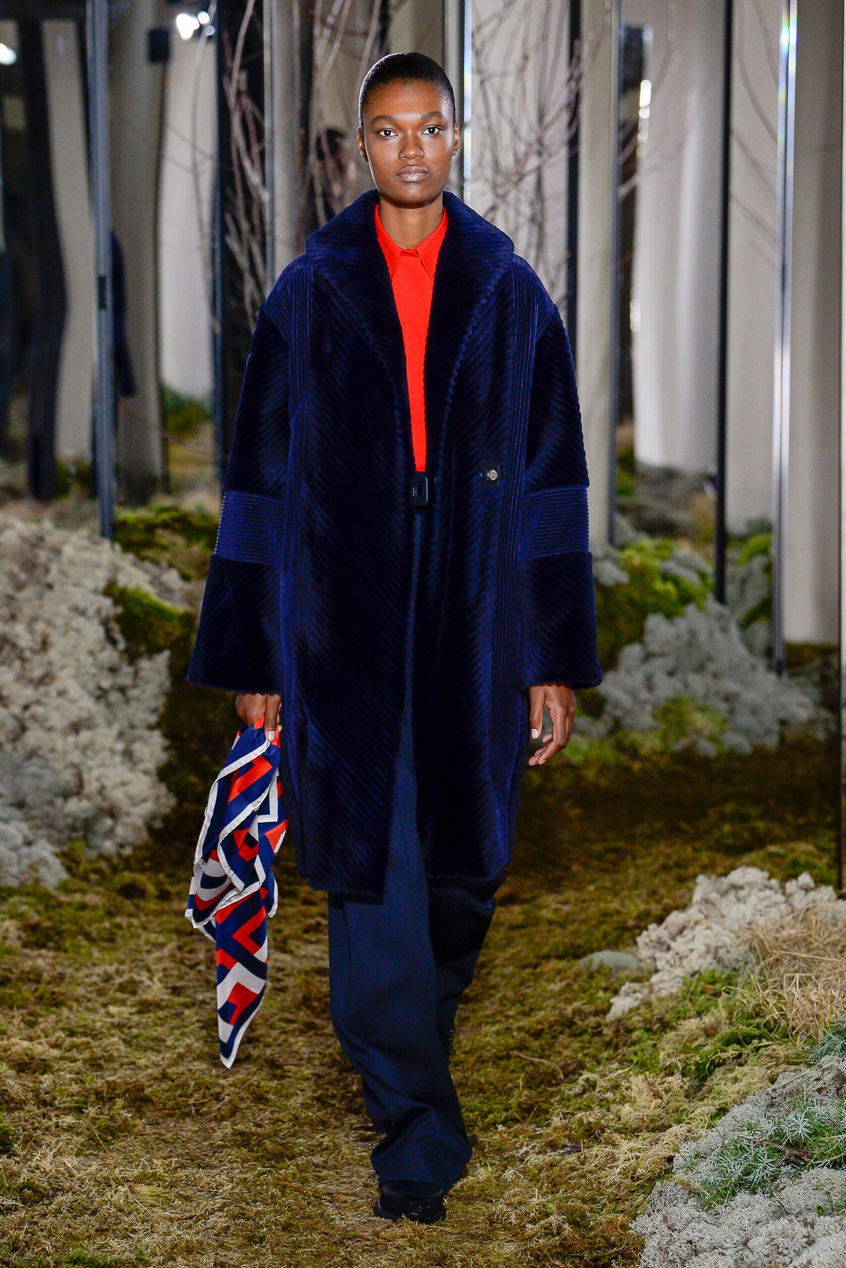 Hermès F/W 18 Look 3