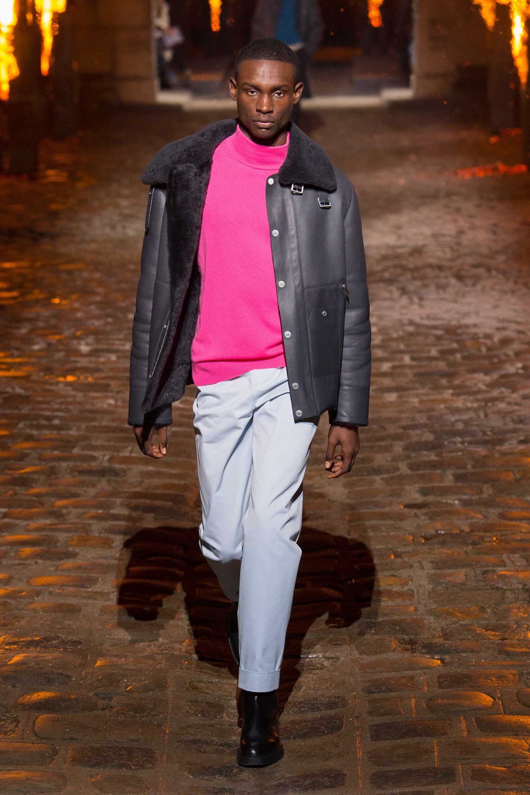 Hermès F/W 18 Menswear Look 1