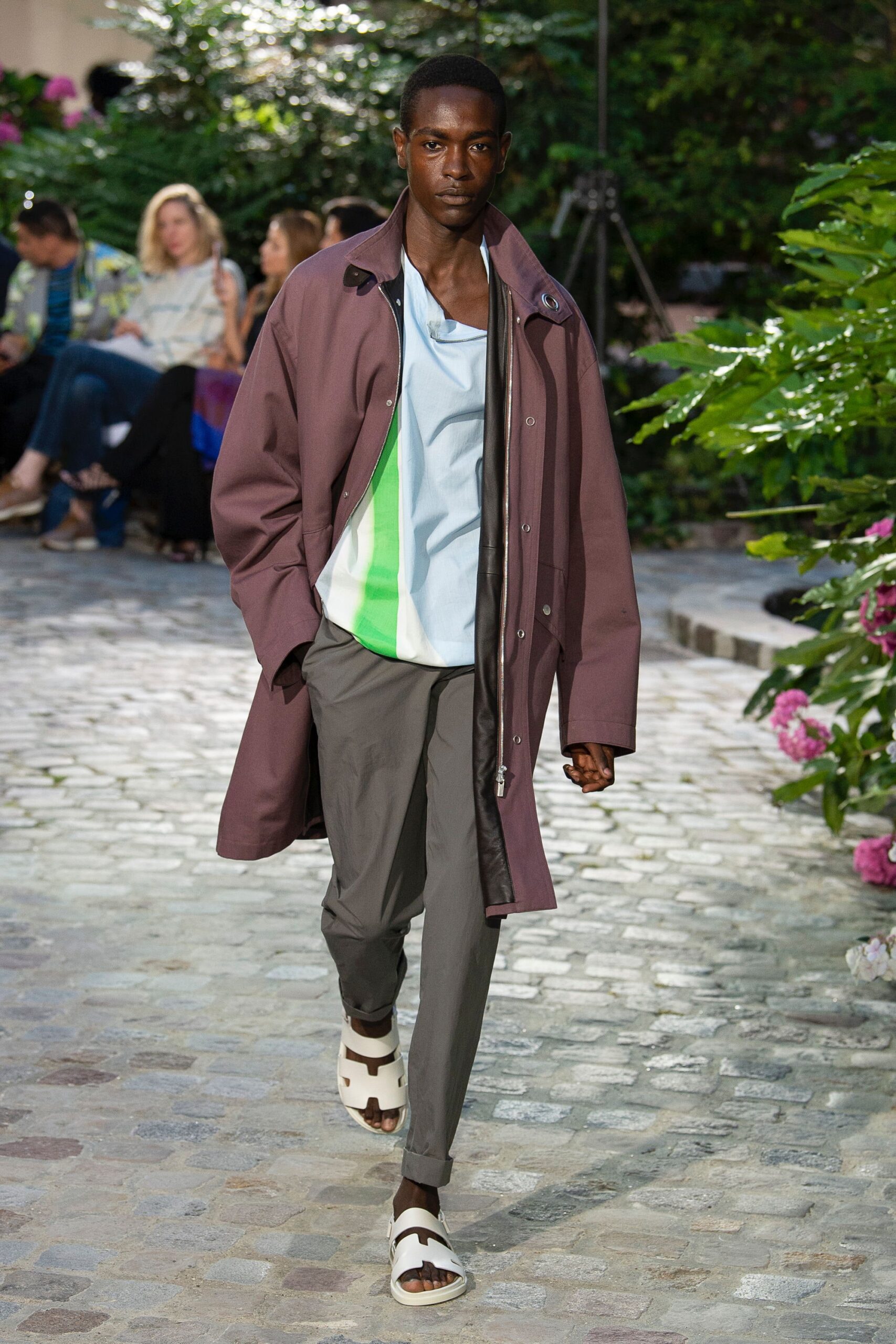 Hermès S/S 19 Menswear Look 19