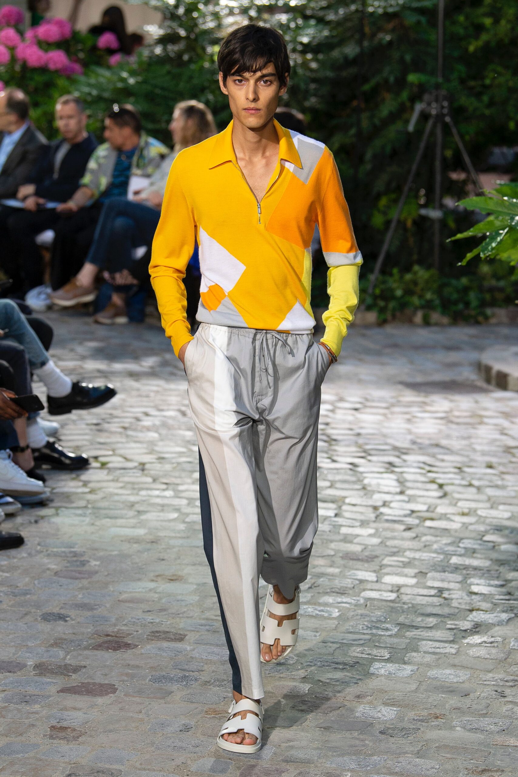 Hermès S/S 19 Menswear Look 28