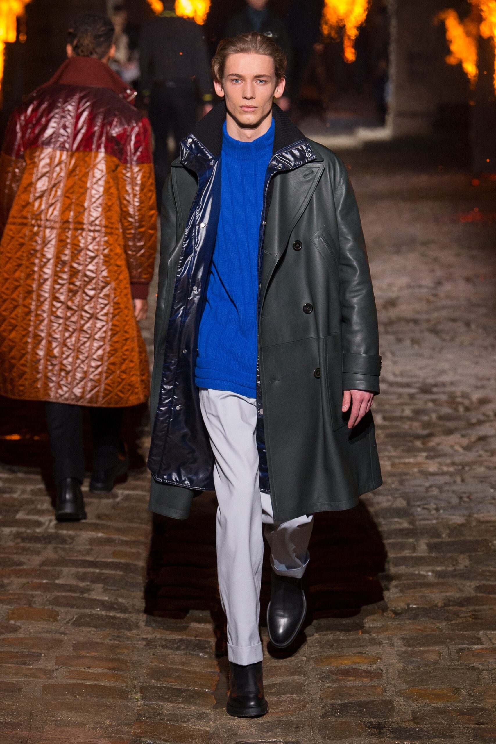 Hermès F/W 18 Menswear Look 11