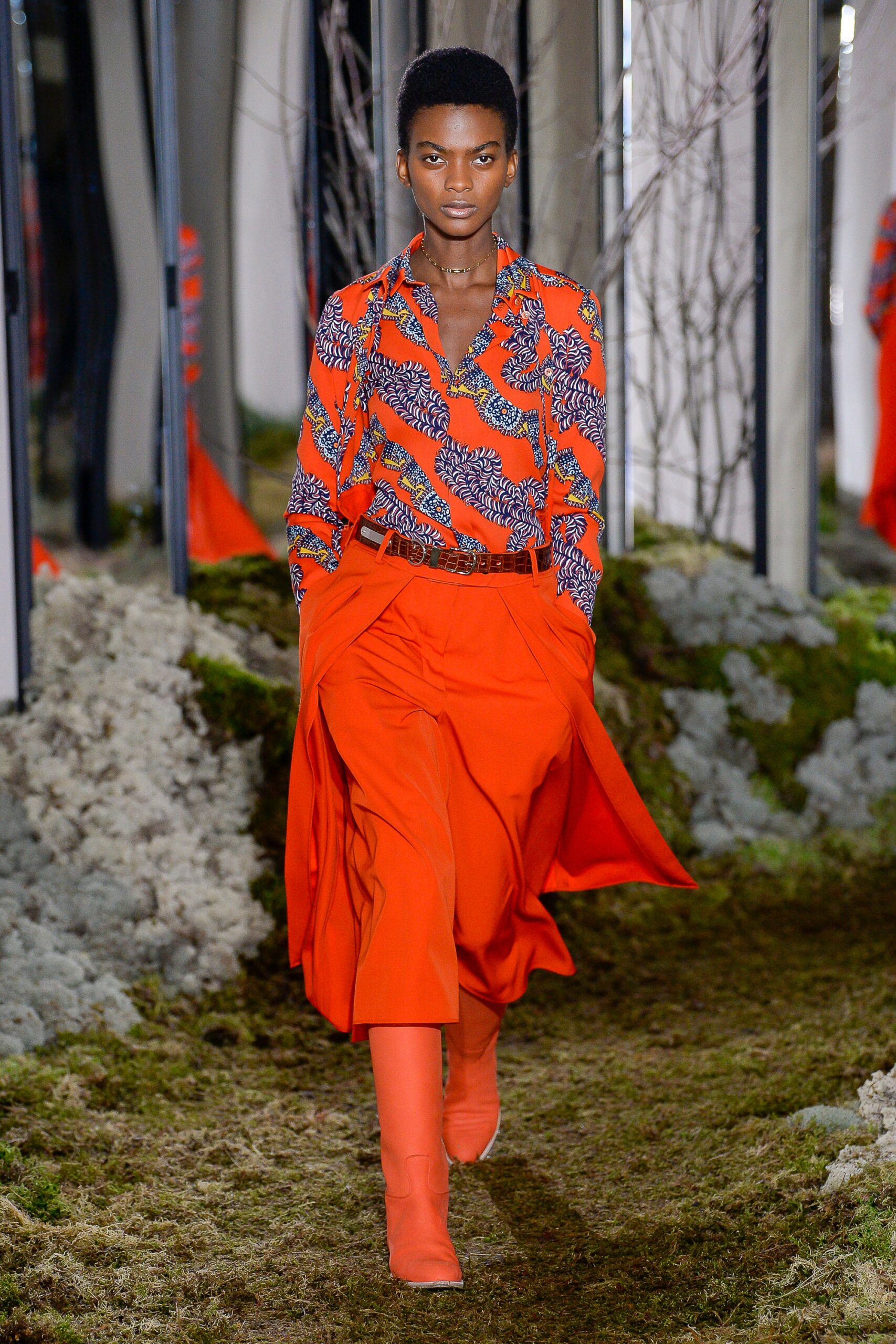 Hermès F/W 18 Look 18