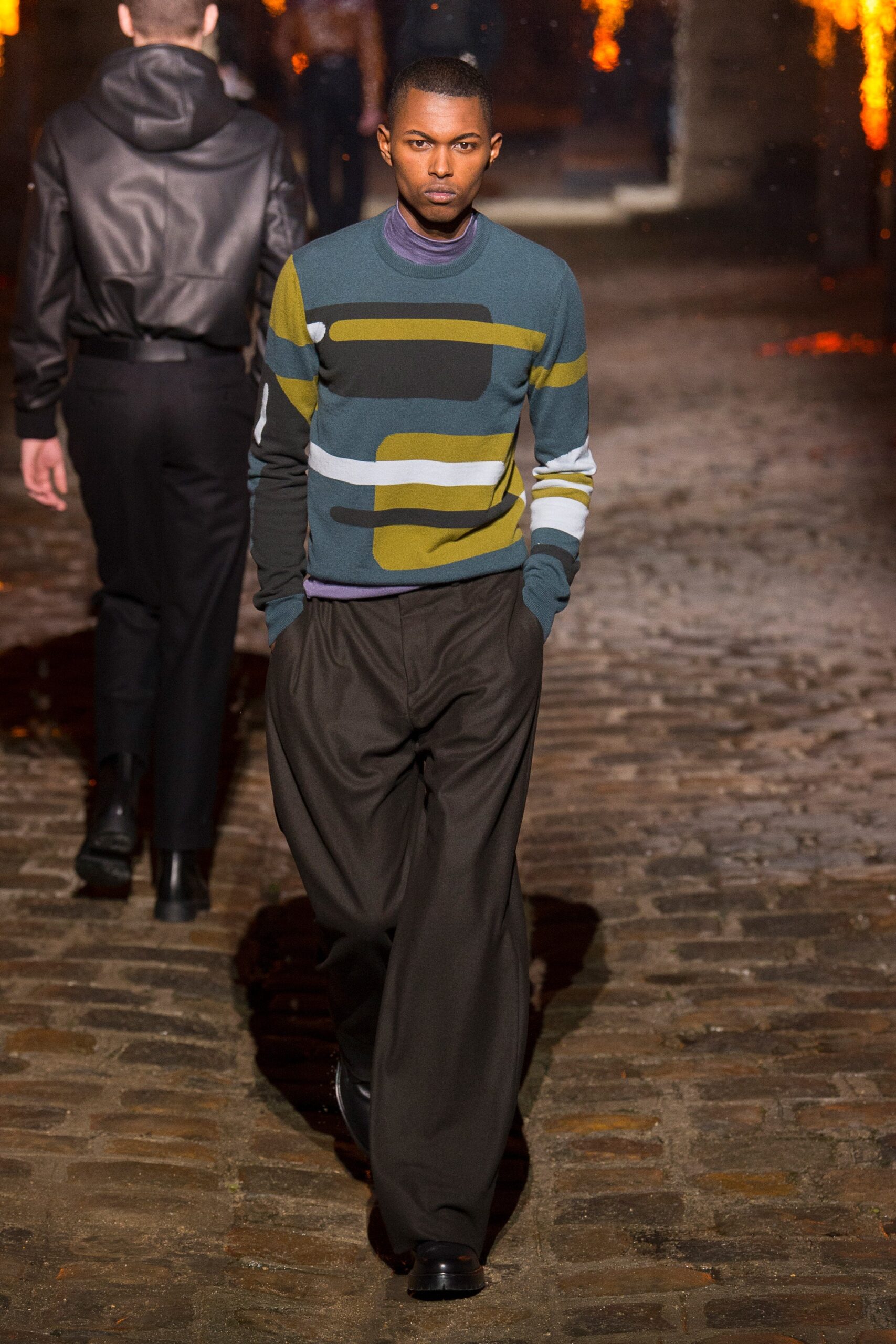 Hermès F/W 18 Menswear Look 12