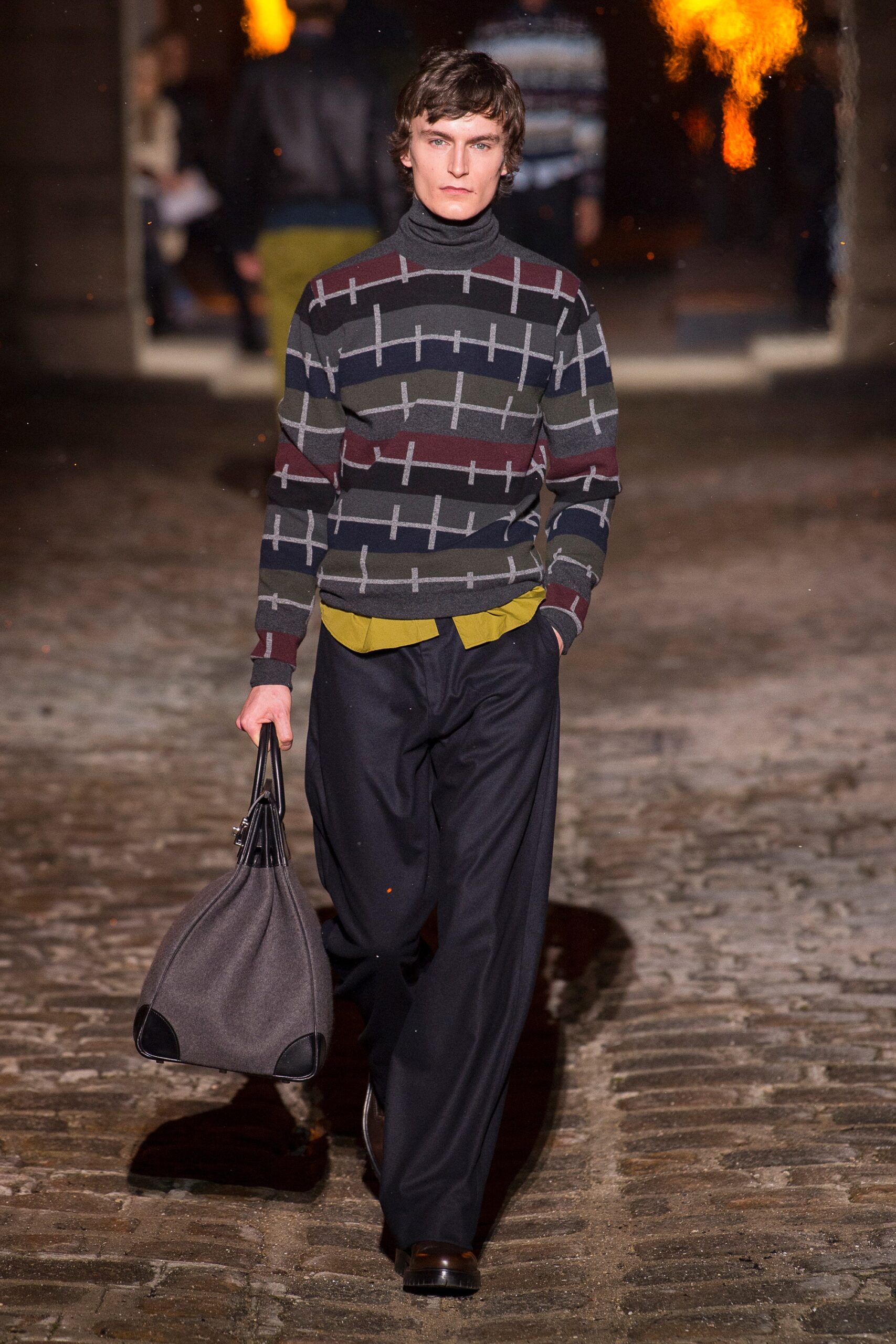 Hermès F/W 18 Menswear Look 15