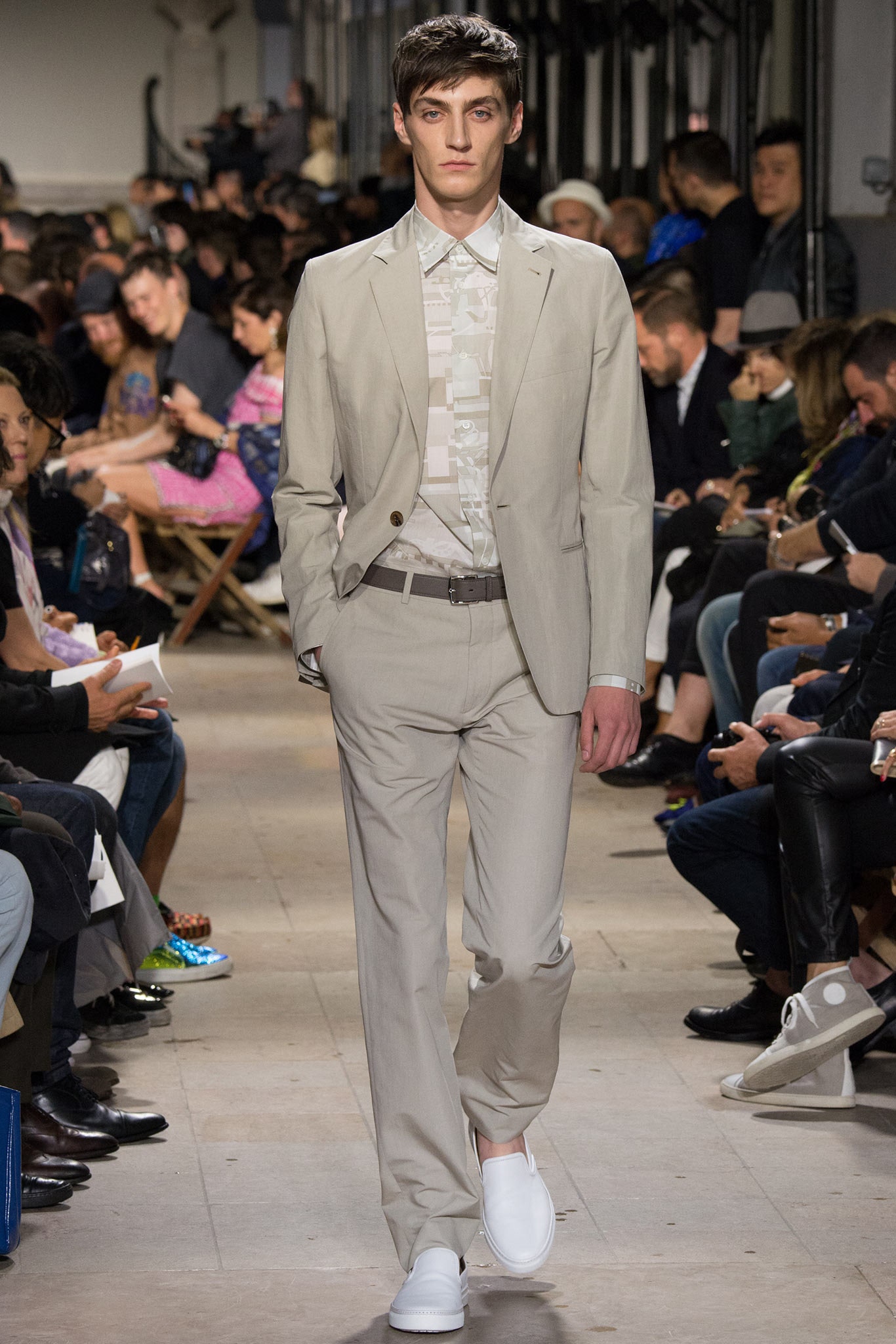 Hermès S/S 15 Menswear Look 1