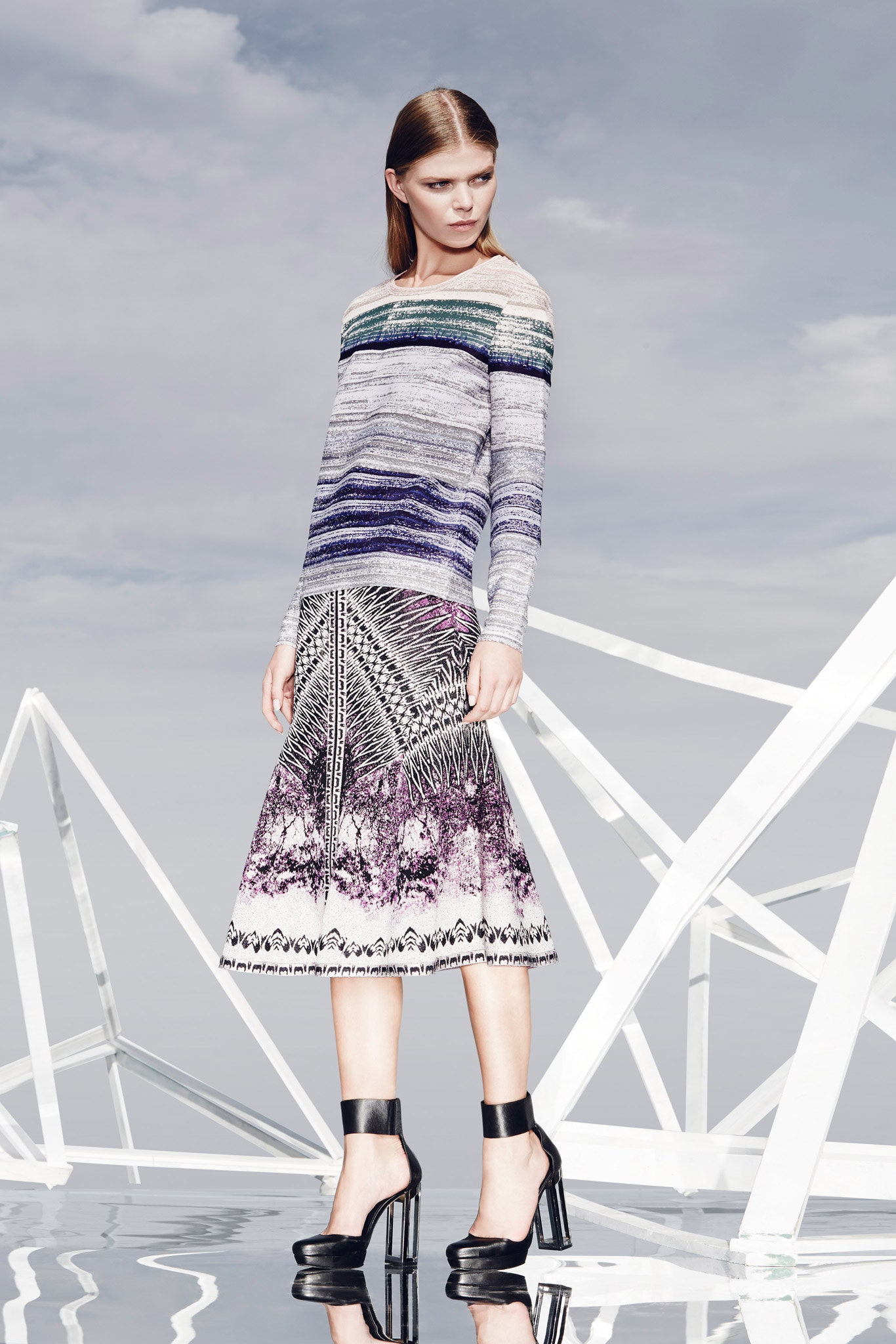 Hervé Léger by Max Azria F/W 14 Look 2