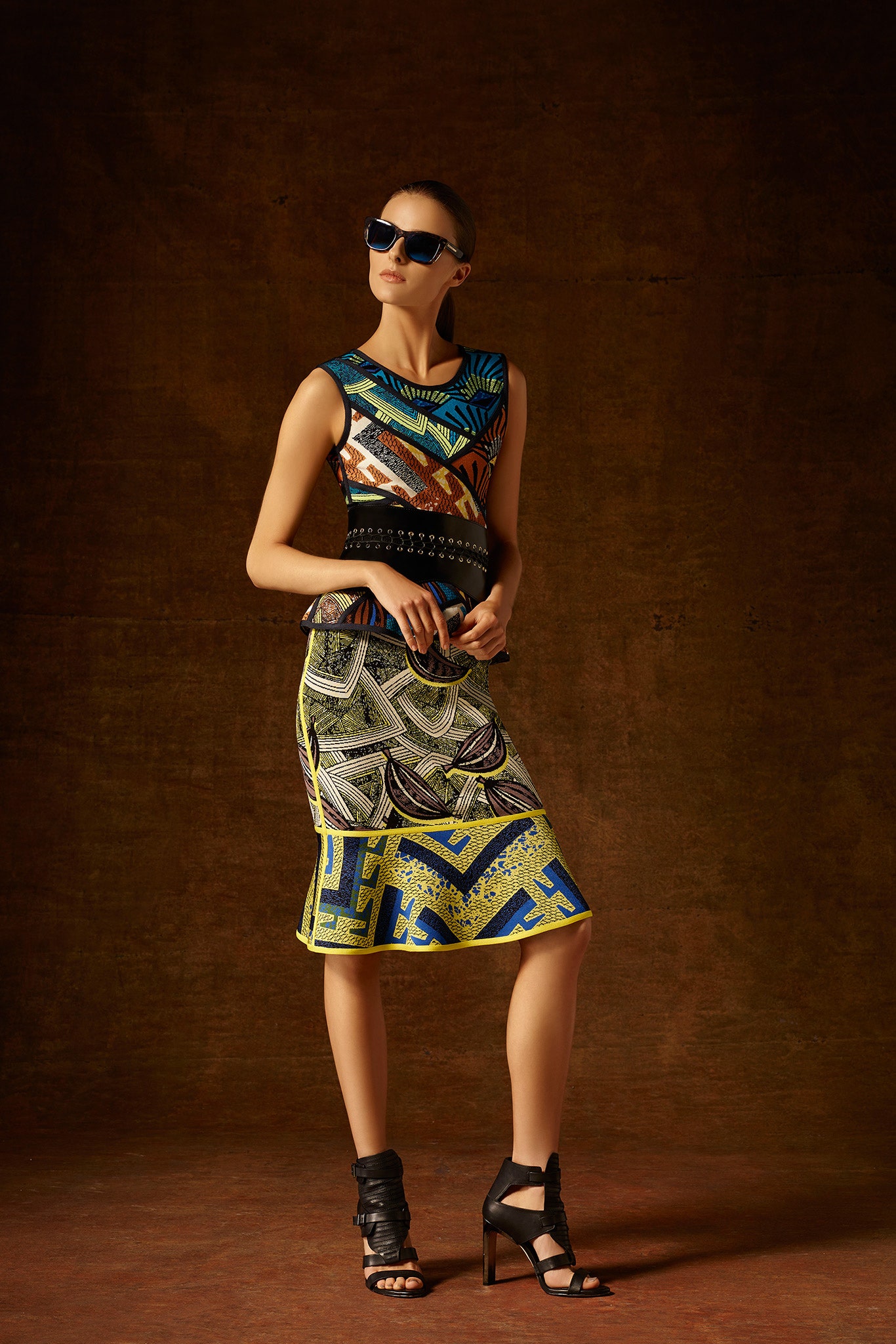 Hervé Léger by Max Azria F/W 15 Look 29