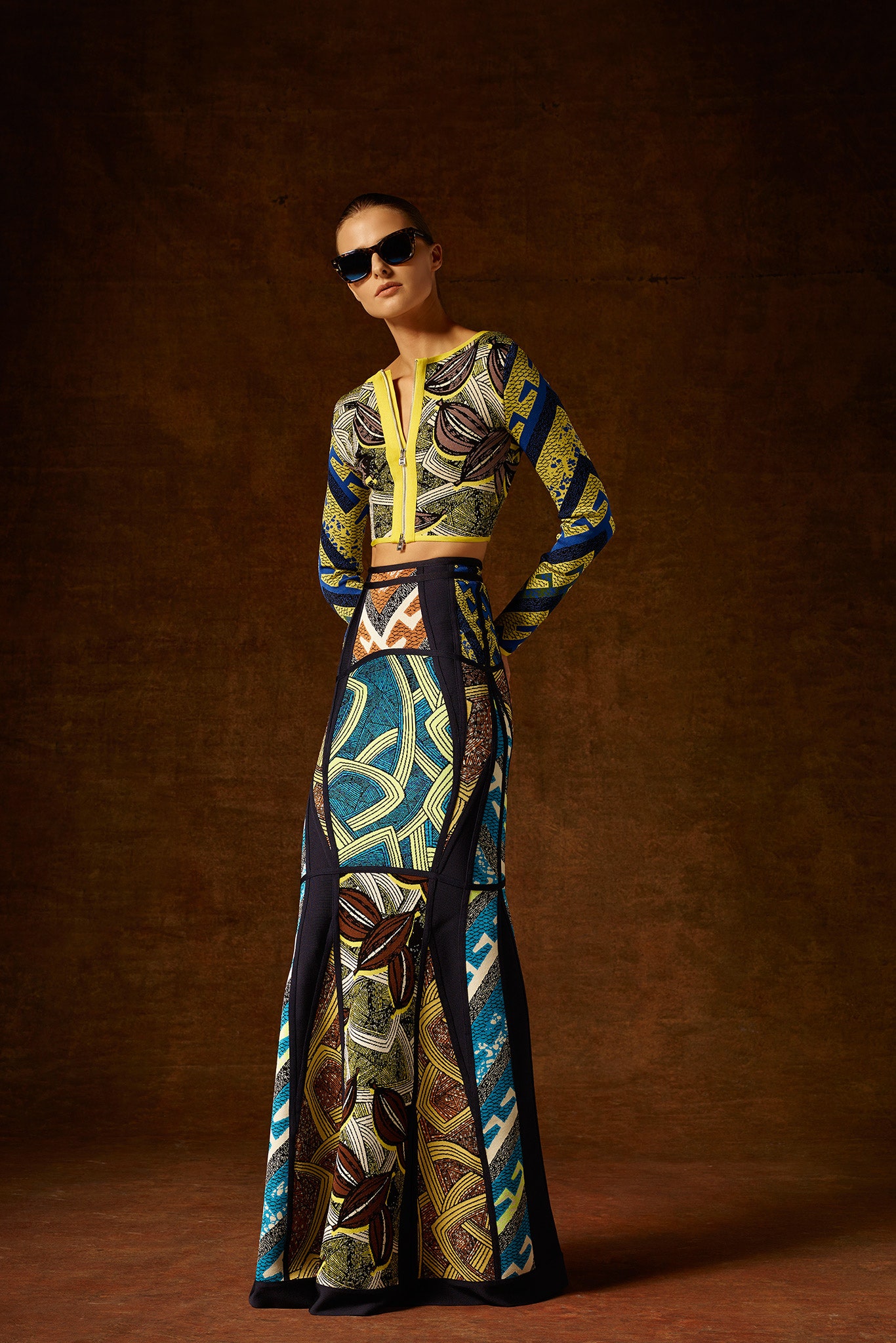 Hervé Léger by Max Azria F/W 15 Look 30