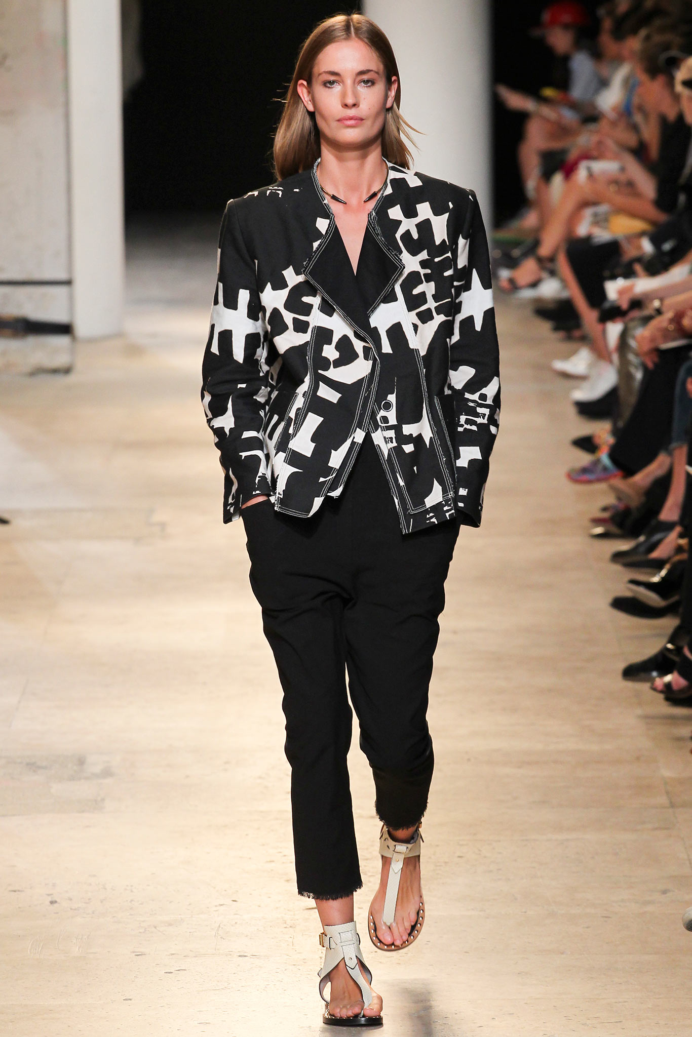 Isabel Marant S/S 15 Look 7