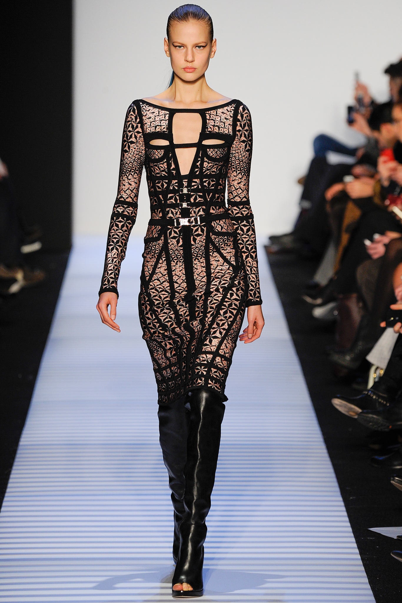 Hervé Léger by Max Azria F/W 14 Look 3