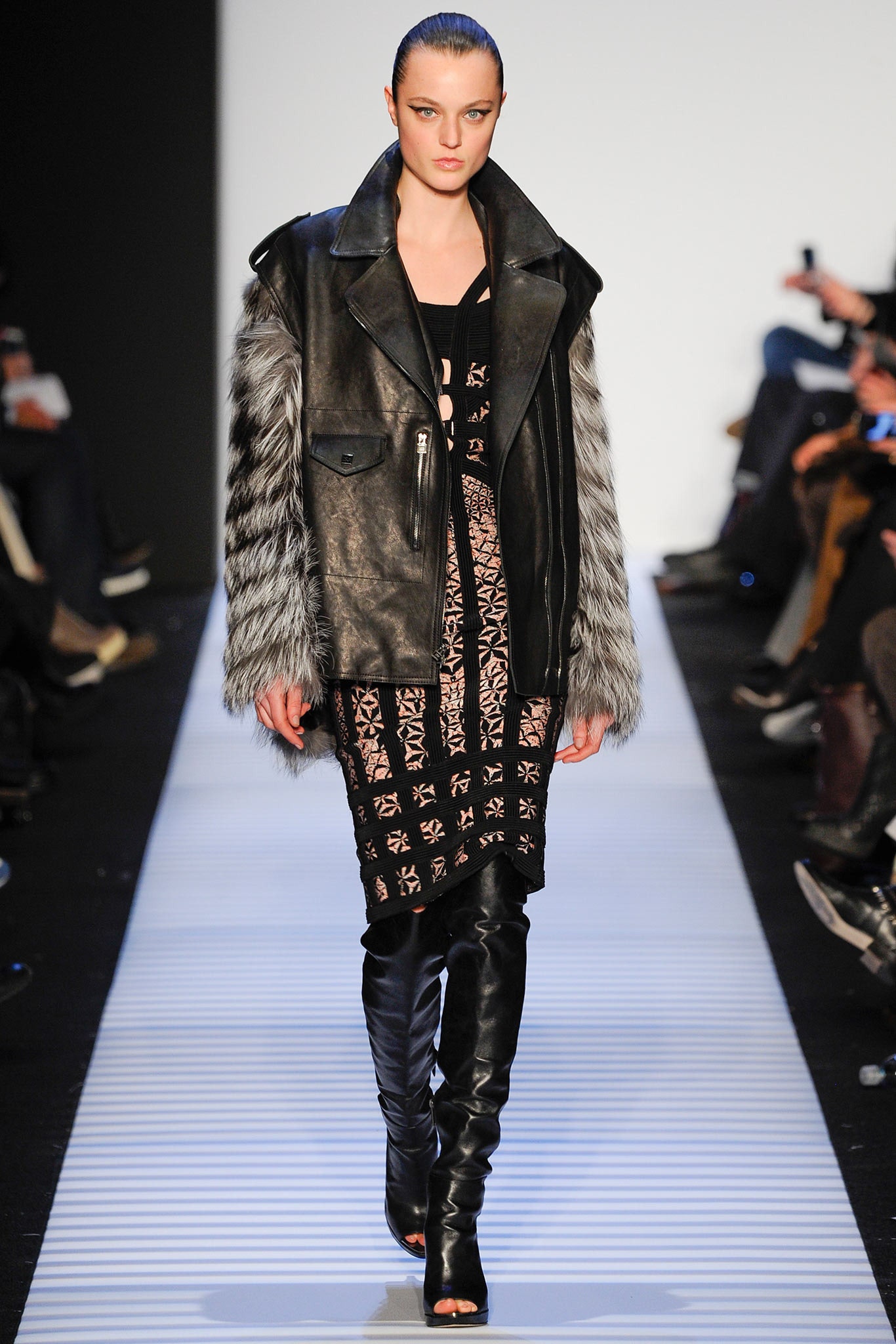 Hervé Léger by Max Azria F/W 14 Look 7