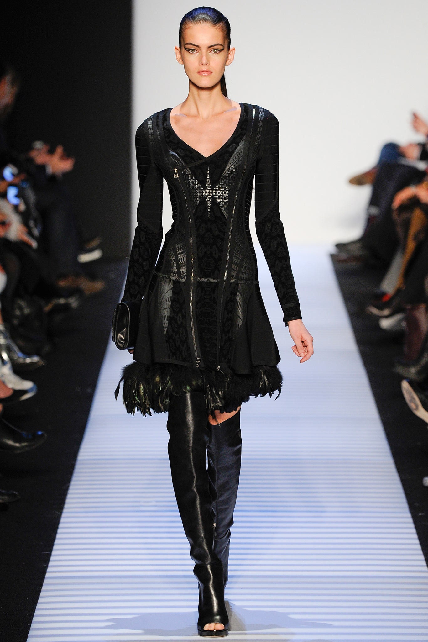 Hervé Léger by Max Azria F/W 14 Look 15