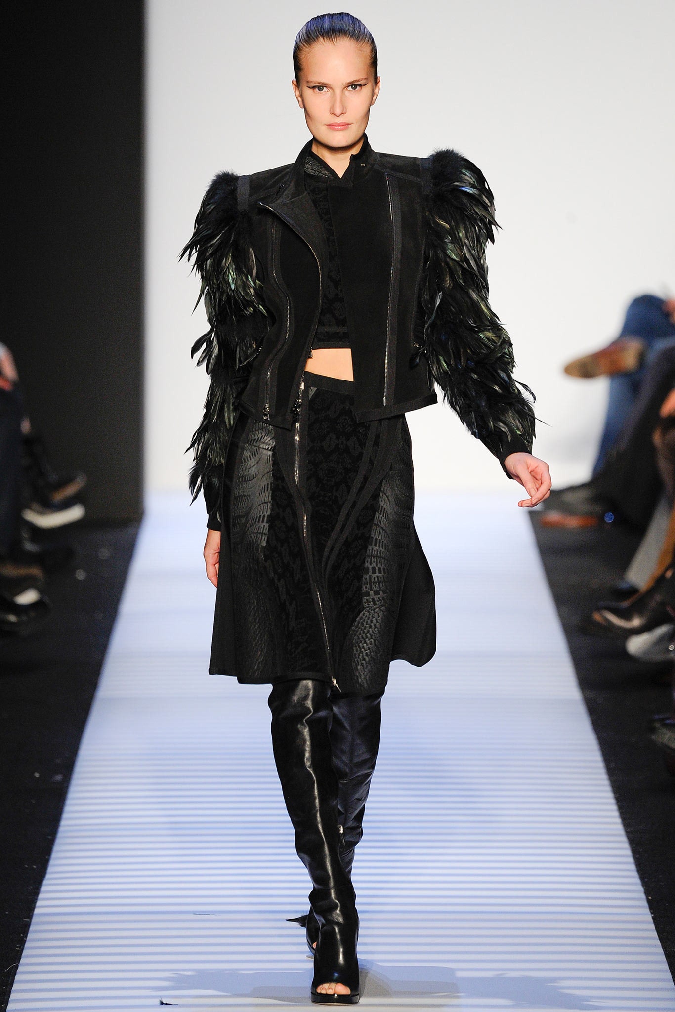 Hervé Léger by Max Azria F/W 14 Look 17