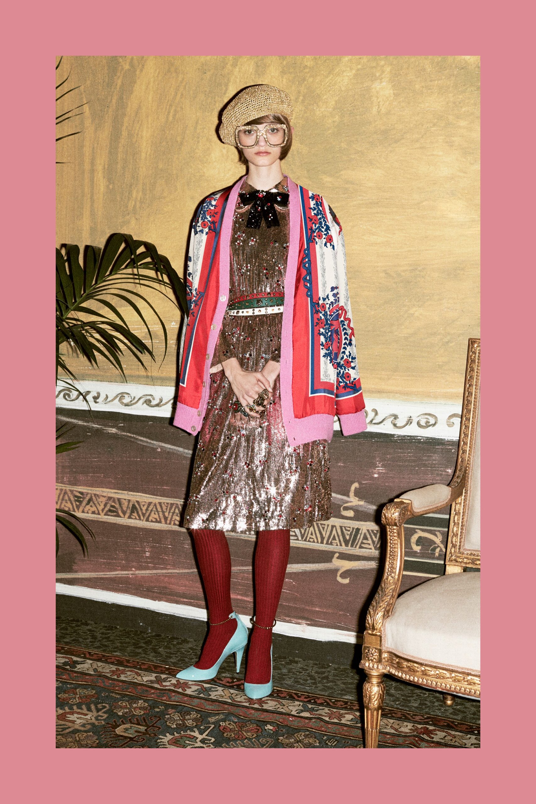 Gucci F/W 16 Look 1