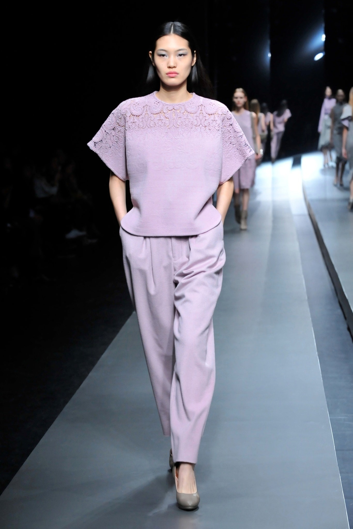 Hanae Mori Manuscrit Tokyo F/W 15 Look 28