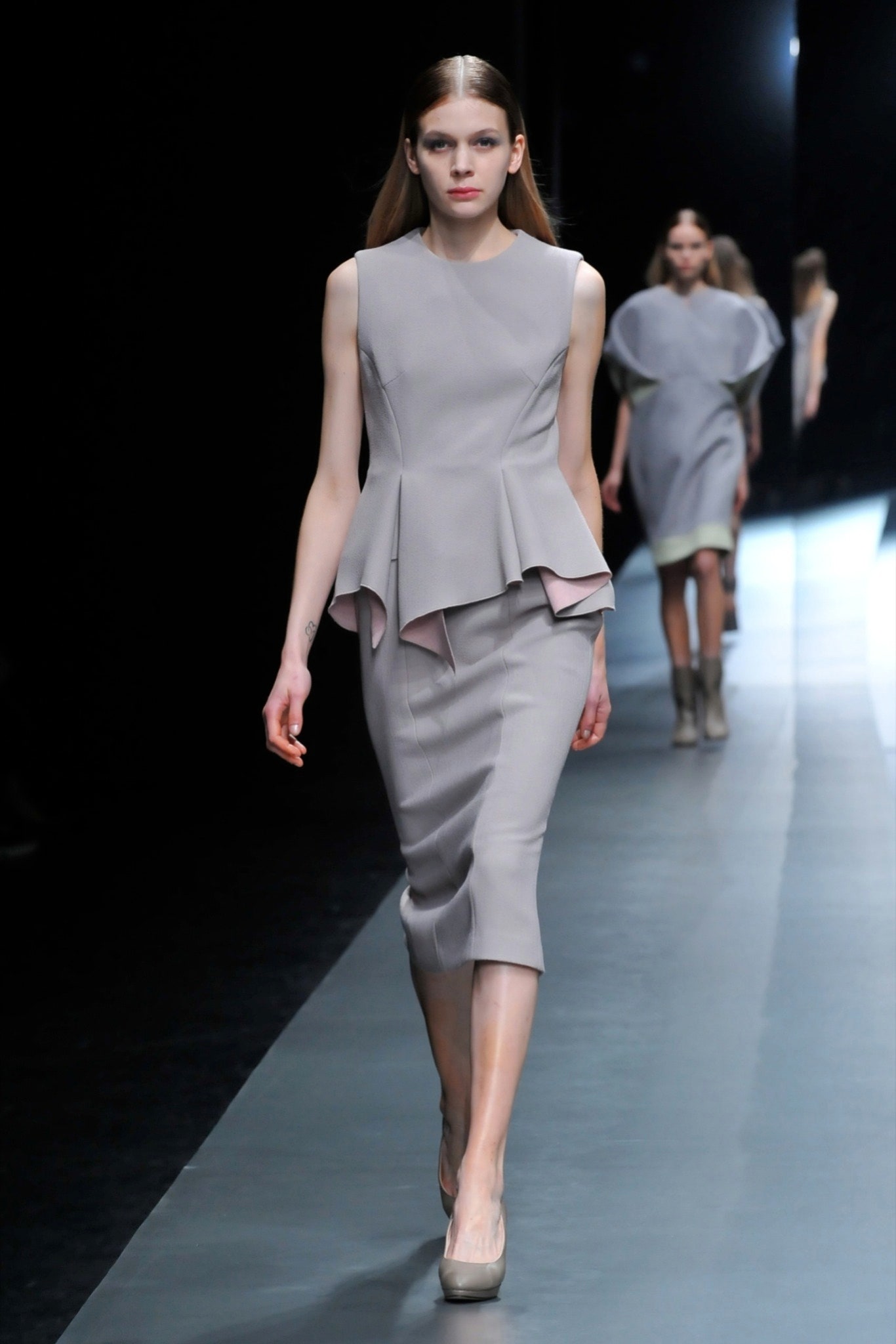 Hanae Mori Manuscrit Tokyo F/W 15 Look 38