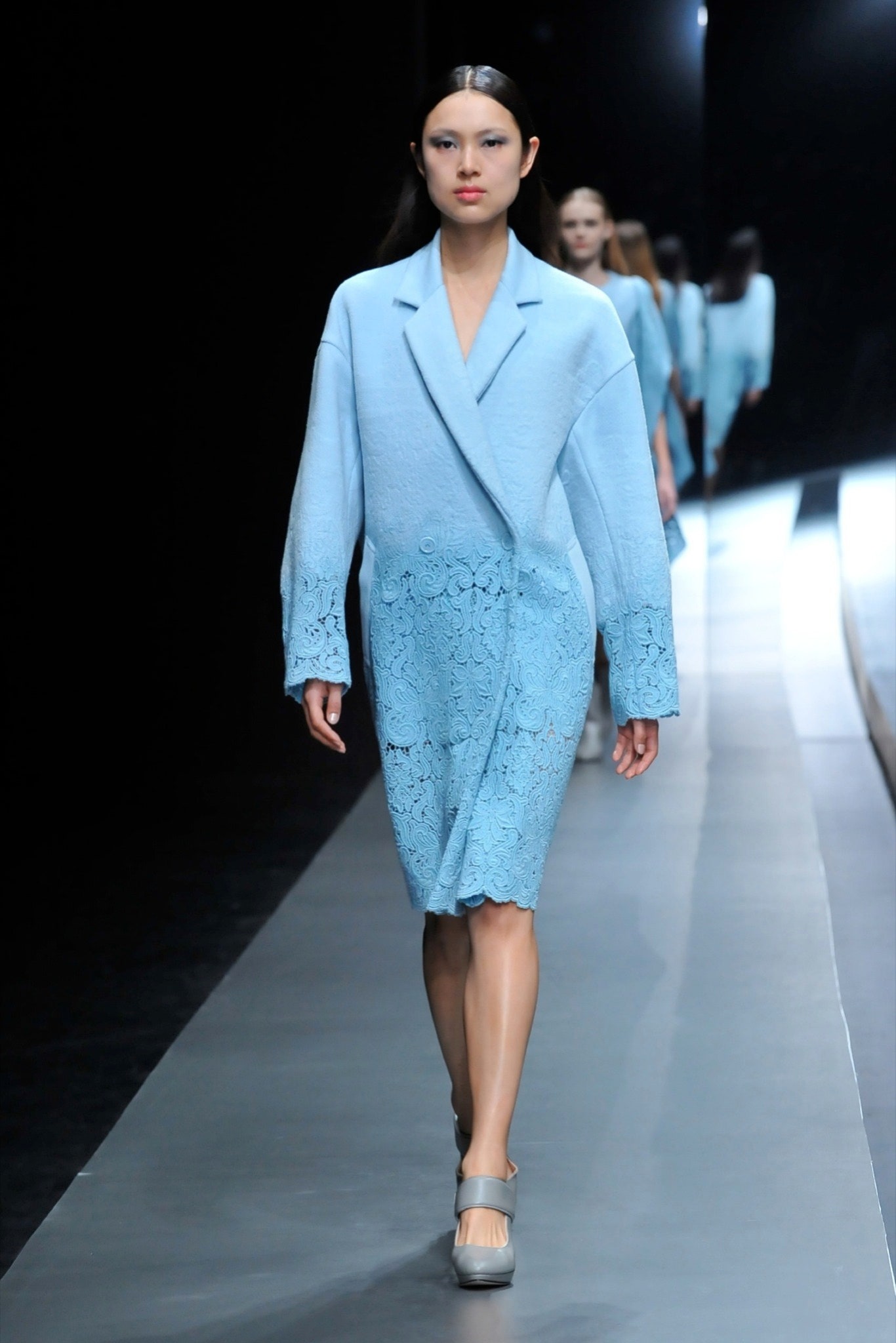 Hanae Mori Manuscrit Tokyo F/W 15 Look 43