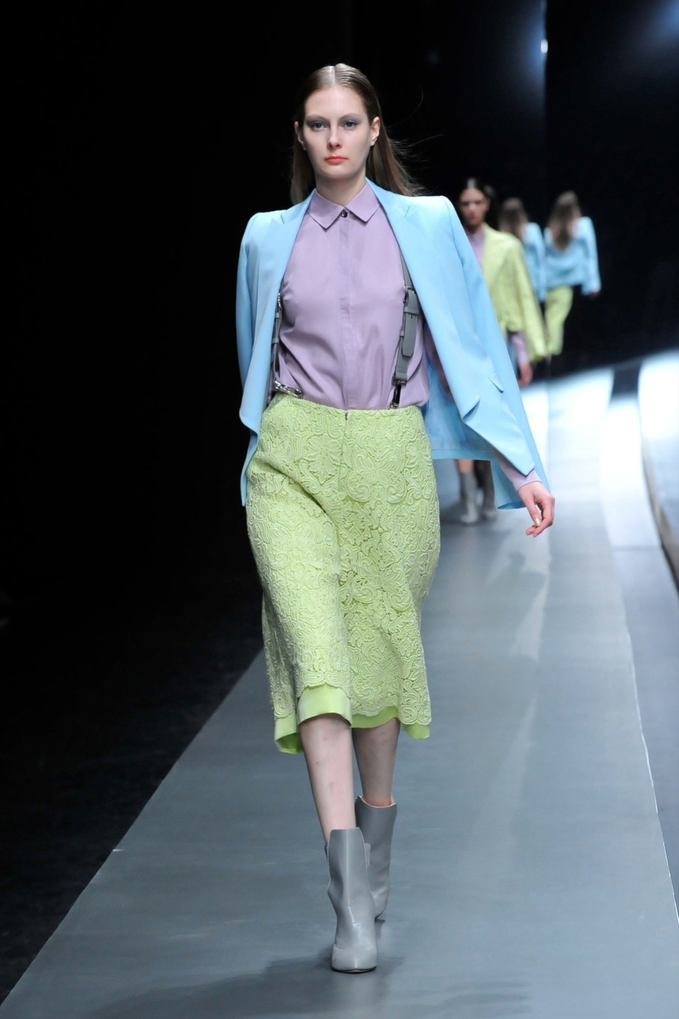 Hanae Mori Manuscrit Tokyo F/W 15 Look 47
