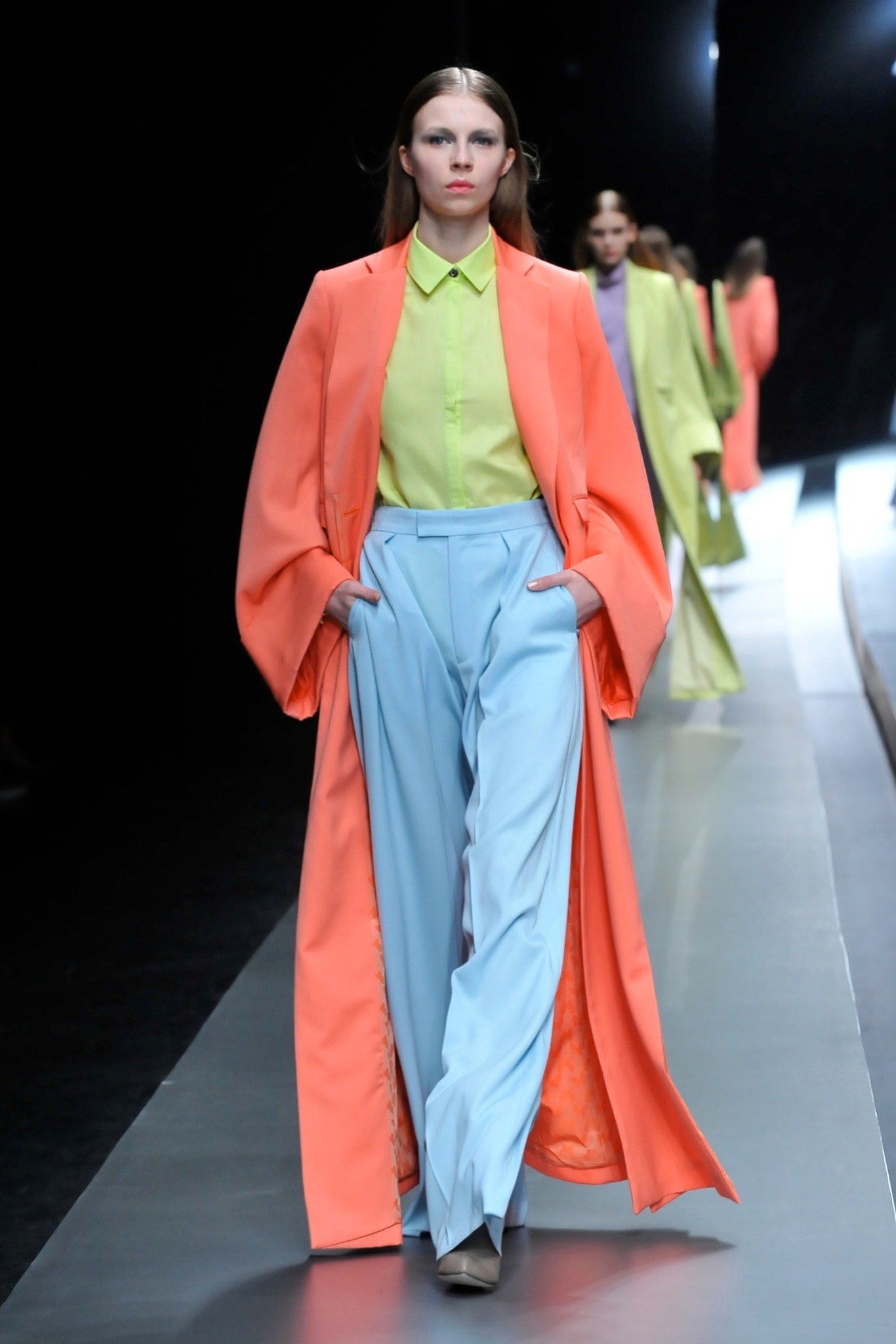Hanae Mori Manuscrit Tokyo F/W 15 Look 52