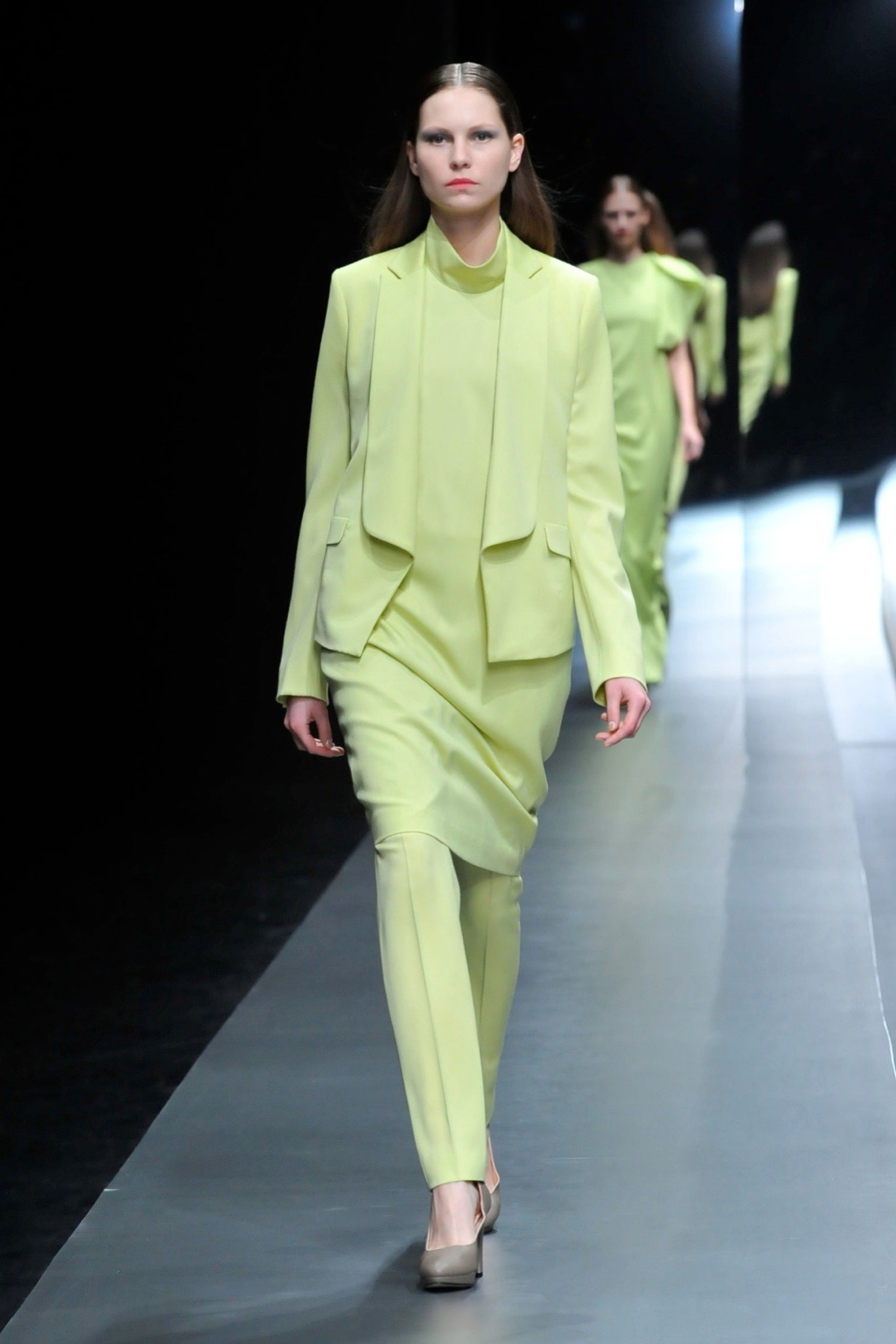 Hanae Mori Manuscrit Tokyo F/W 15 Look 55